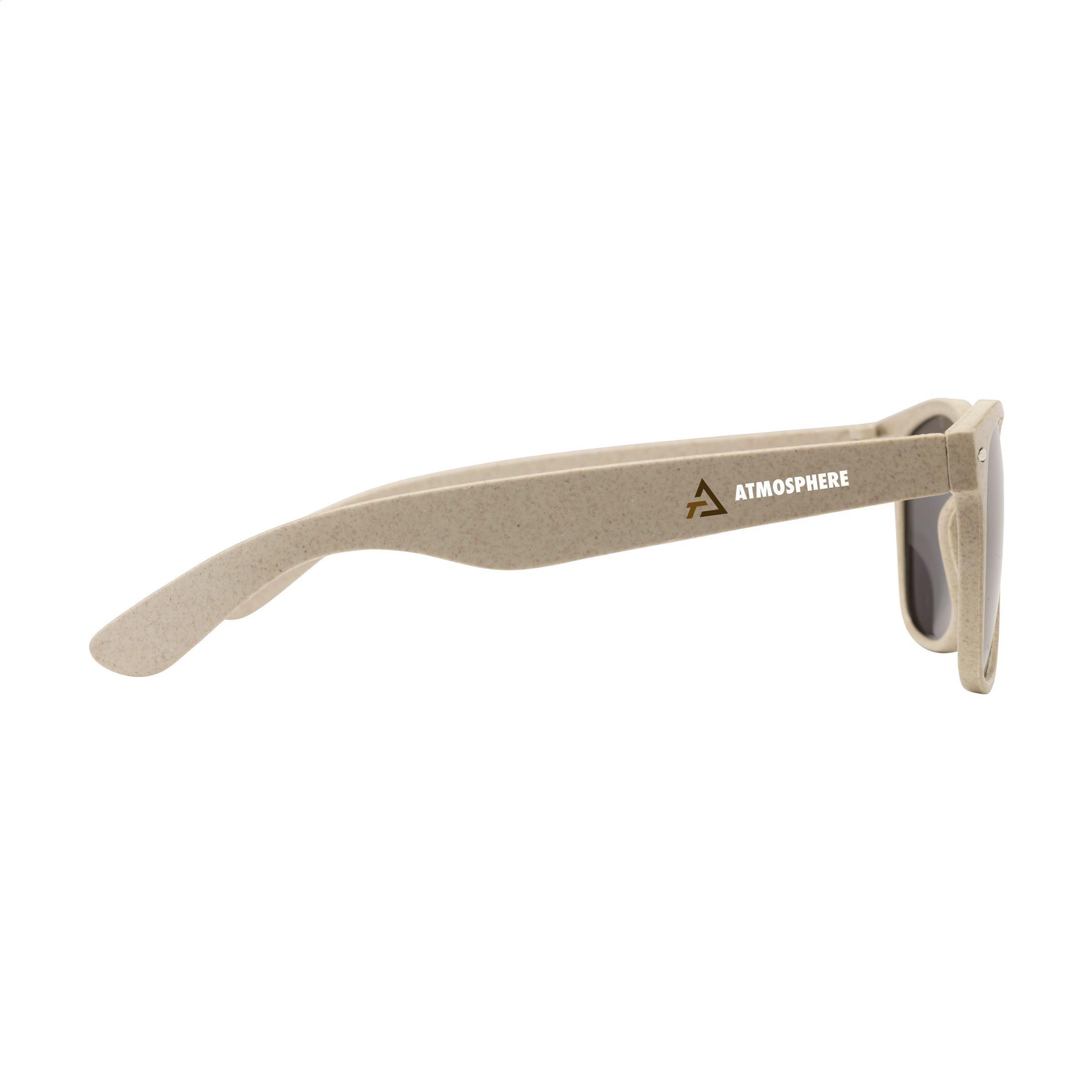 Vue 3 de Malibu Eco Wheatstraw lunettes soleil en paille de blé