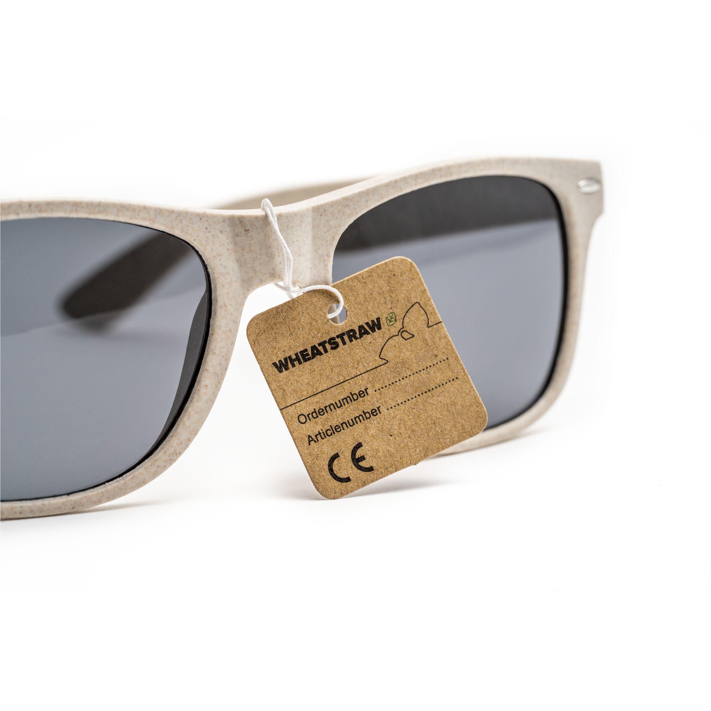 Vue 4 de Malibu Eco Wheatstraw lunettes soleil en paille de blé