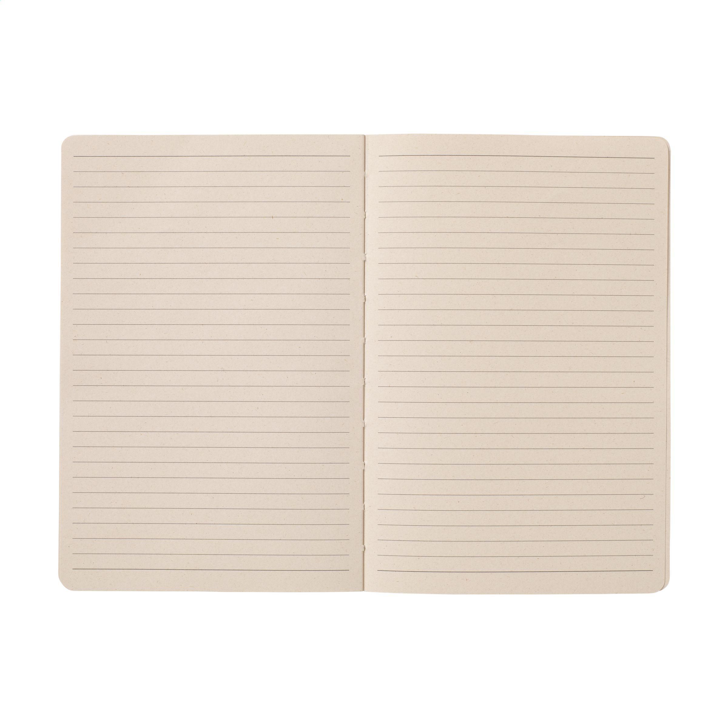 Vue 4 de Sugarcane Notebook A5 carnet de notes