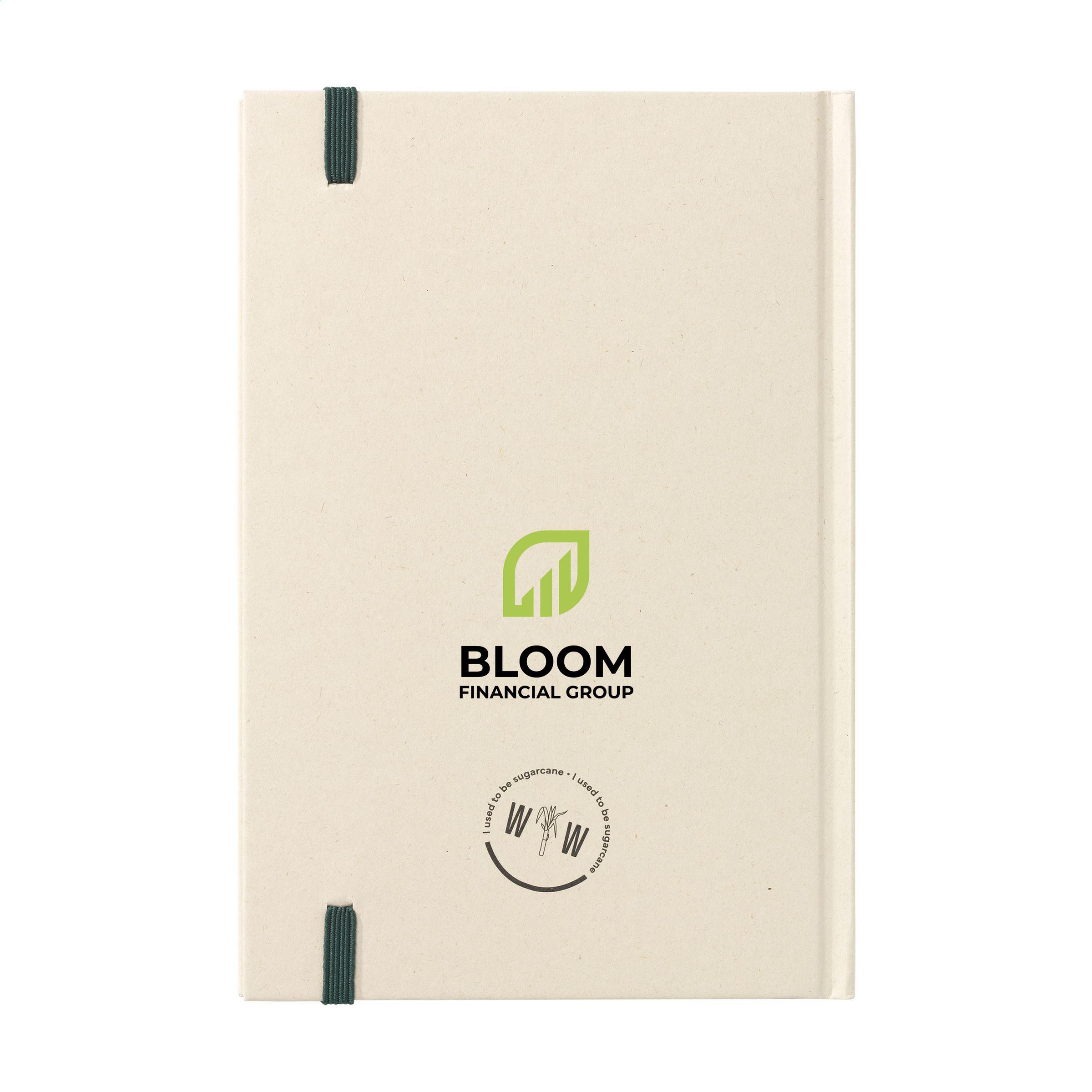 Vue 9 de Bagasse Sugarcane Notebook A5 carnet de notes