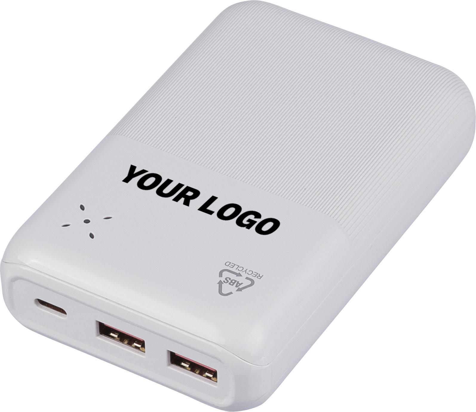 Batterie externe Rayen | Recyclée | 20&nbsp;000 mAh