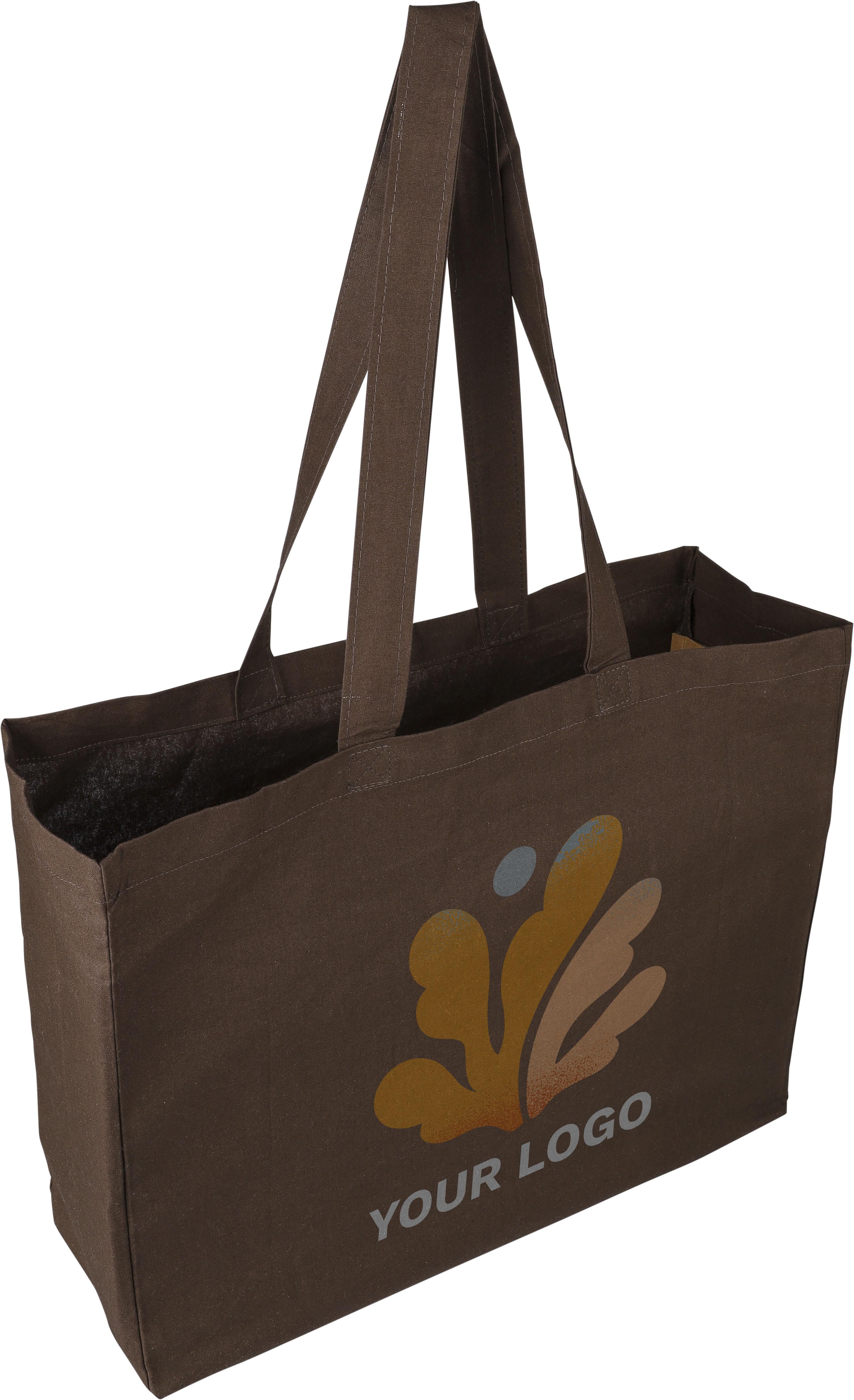 Vue 4 de Sac de courses Maleya | Coton | Forme D