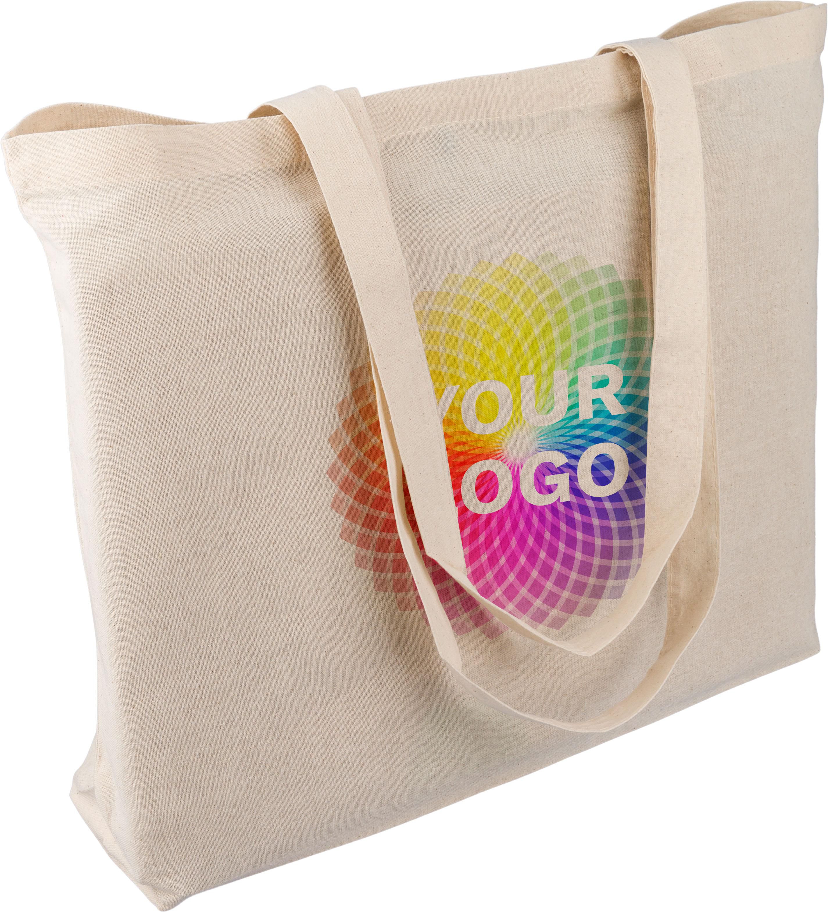 Vue 4 de Sac de courses Isak | Coton | Soufflet 10 cm