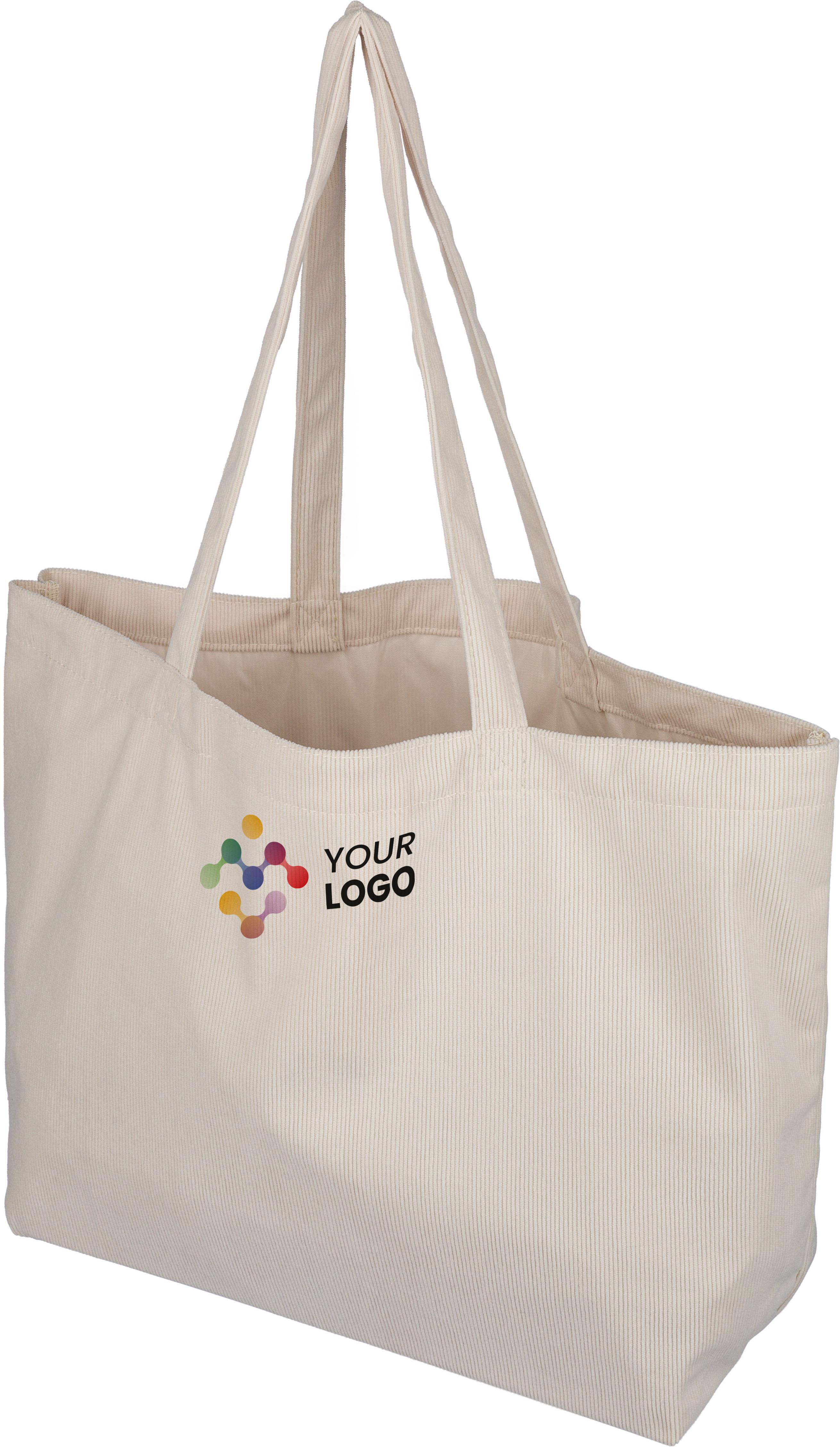 Vue 5 de Sac cabas Tino | Velours côtelé | 25 l