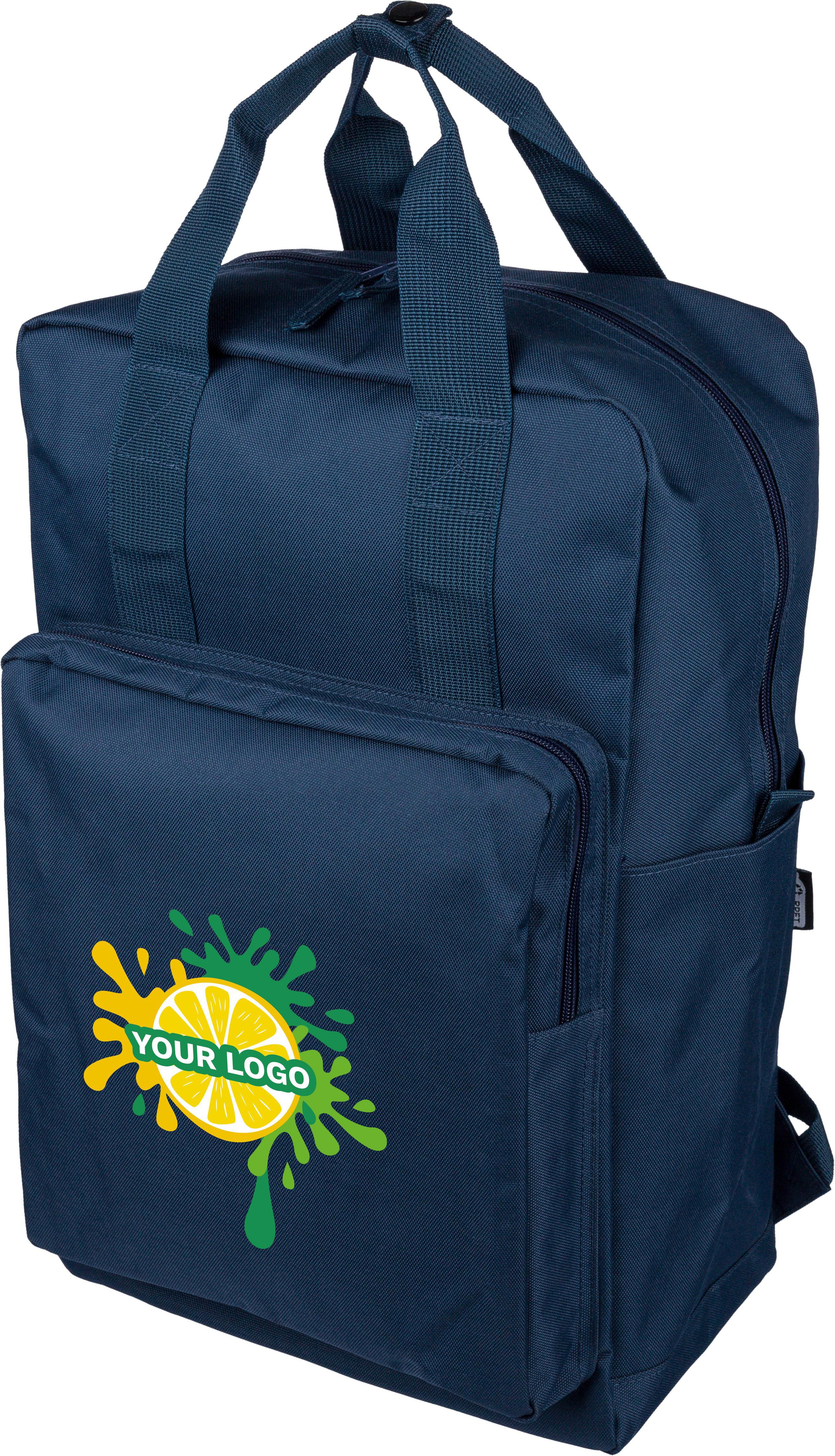 Vue 13 de Sac à dos Amalia | Recyclé | Ordinateur portable 16" | 21 l