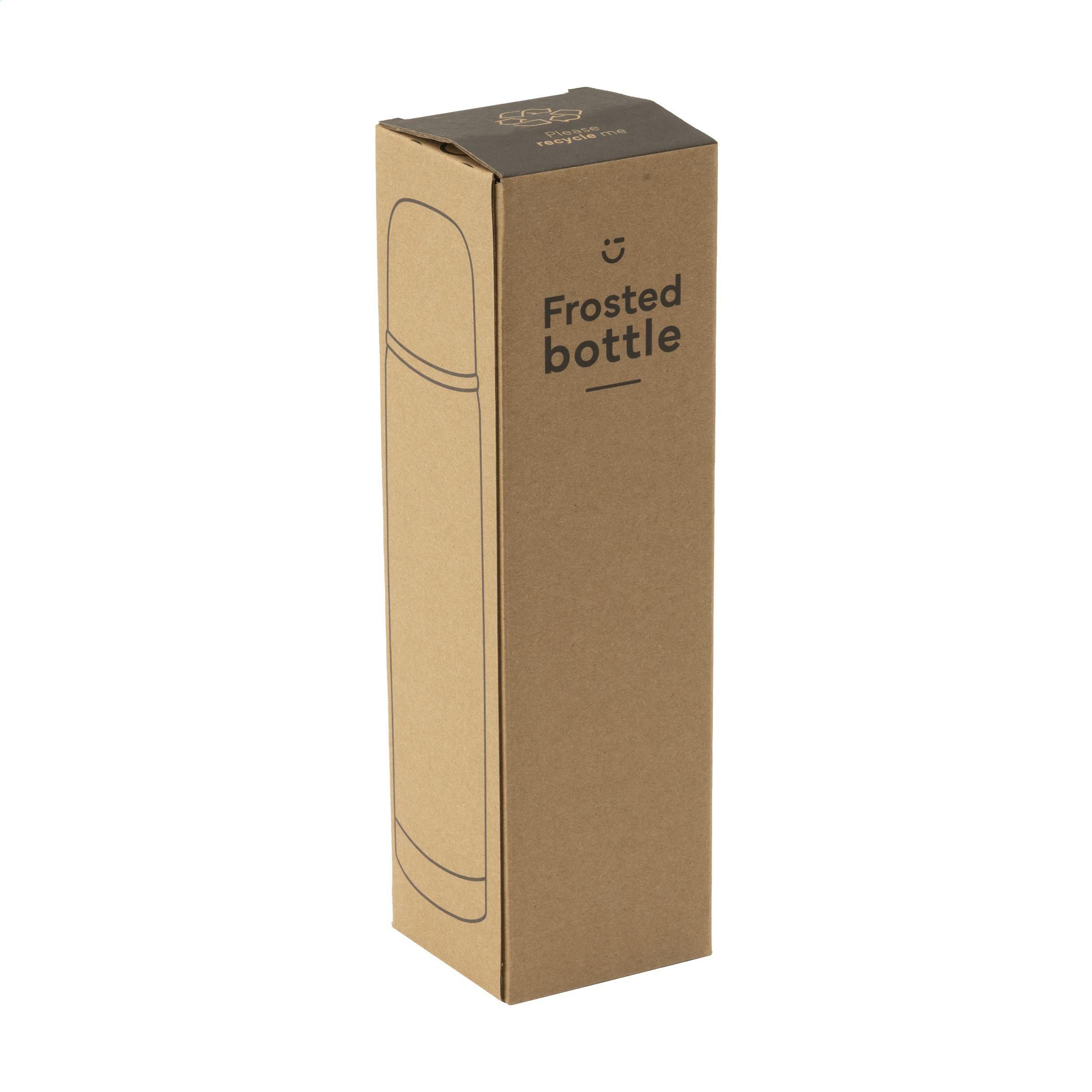 Vue 3 de Frosted Bottle RCS Recycled Steel 500 ml bouteille