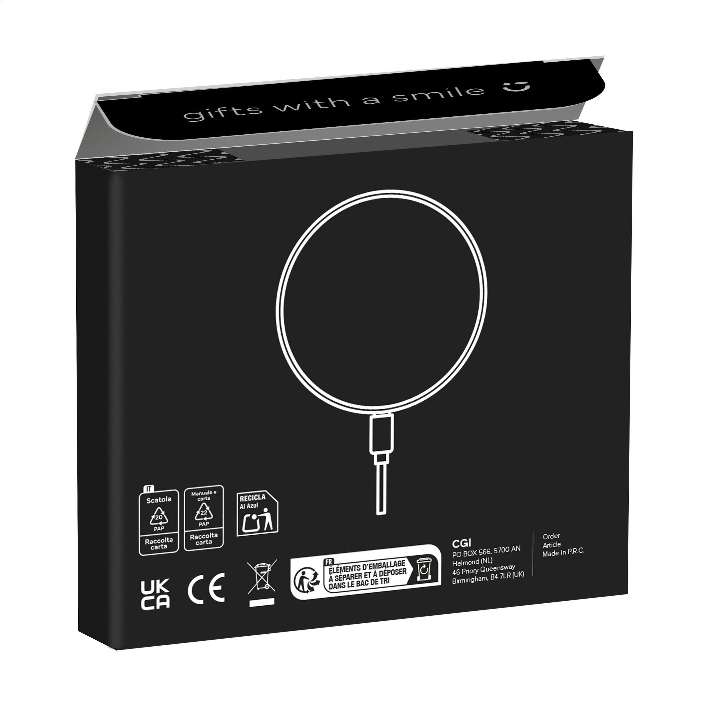 Vue 6 de Bamboo 10W Wireless Charger chargeur rapide