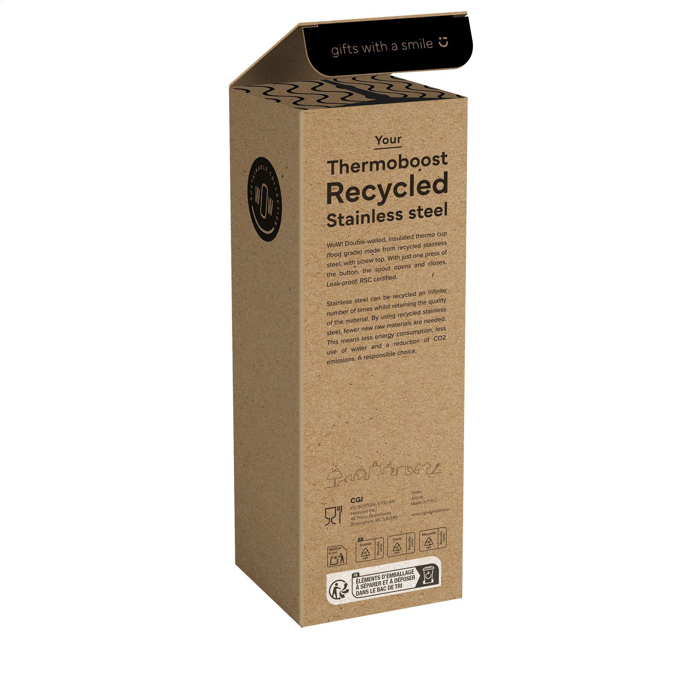 Vue 4 de Thermoboost RCS 450 ml gobelet thermos