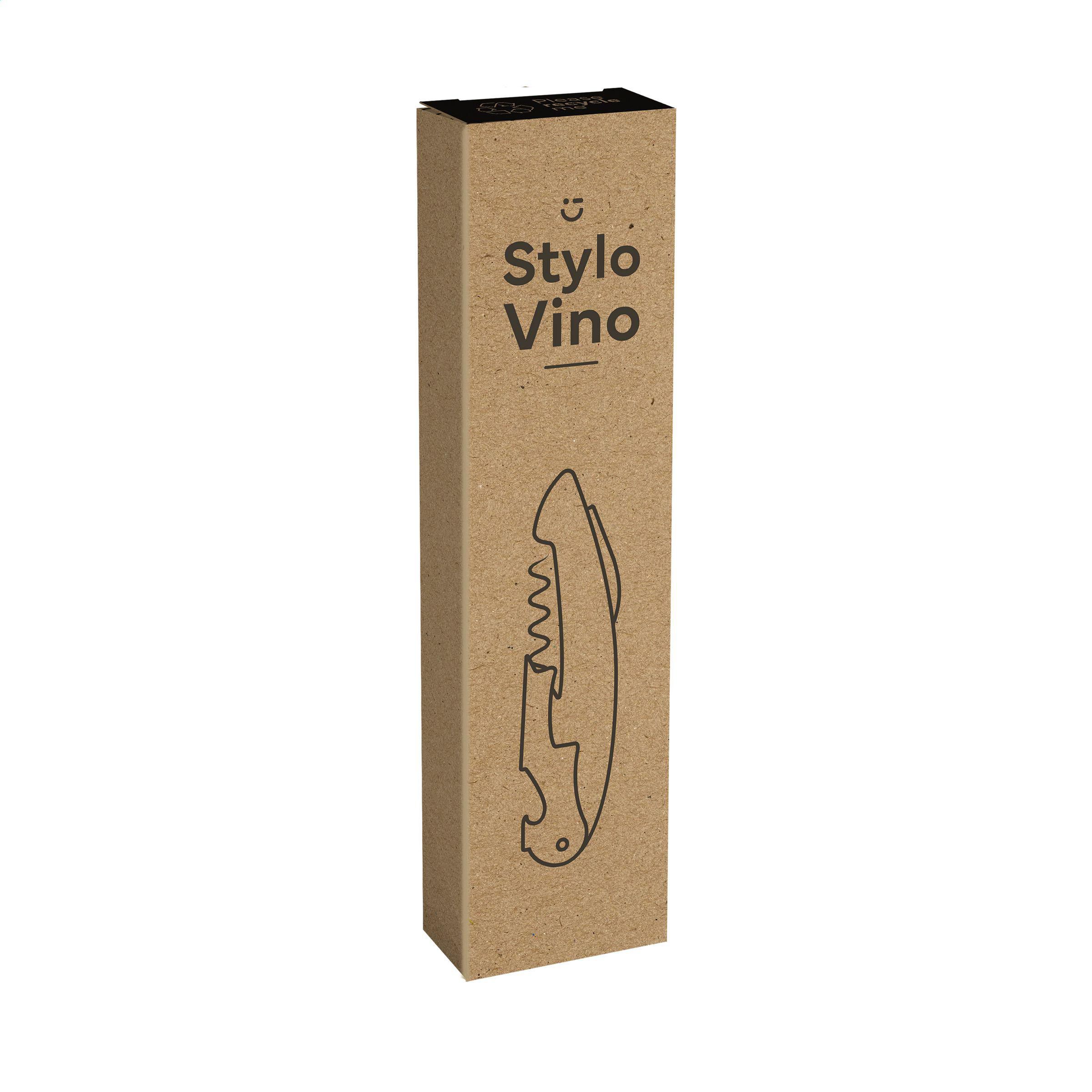 Vue 4 de Stylo Vino couteau de sommelier