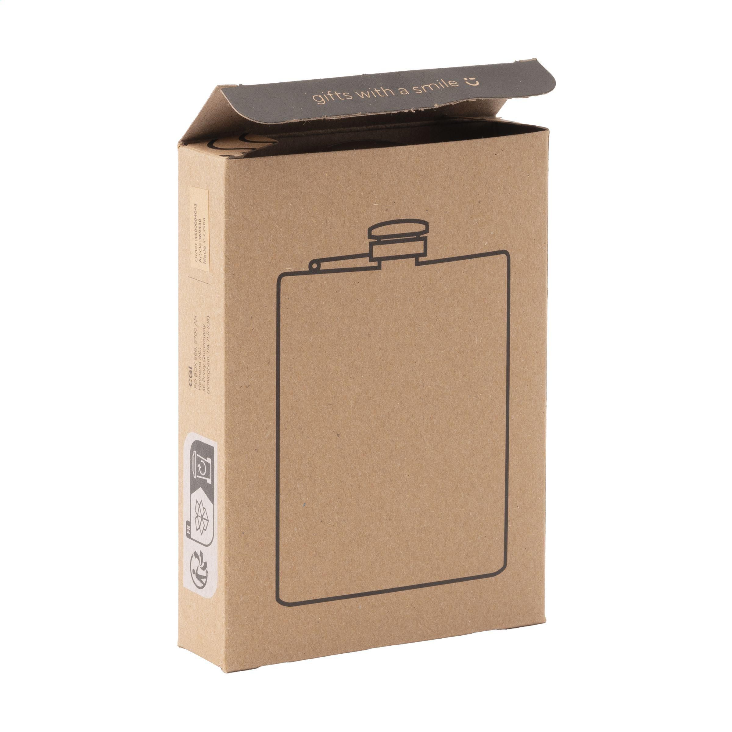 Vue 5 de HipFlask 200 ml gourde