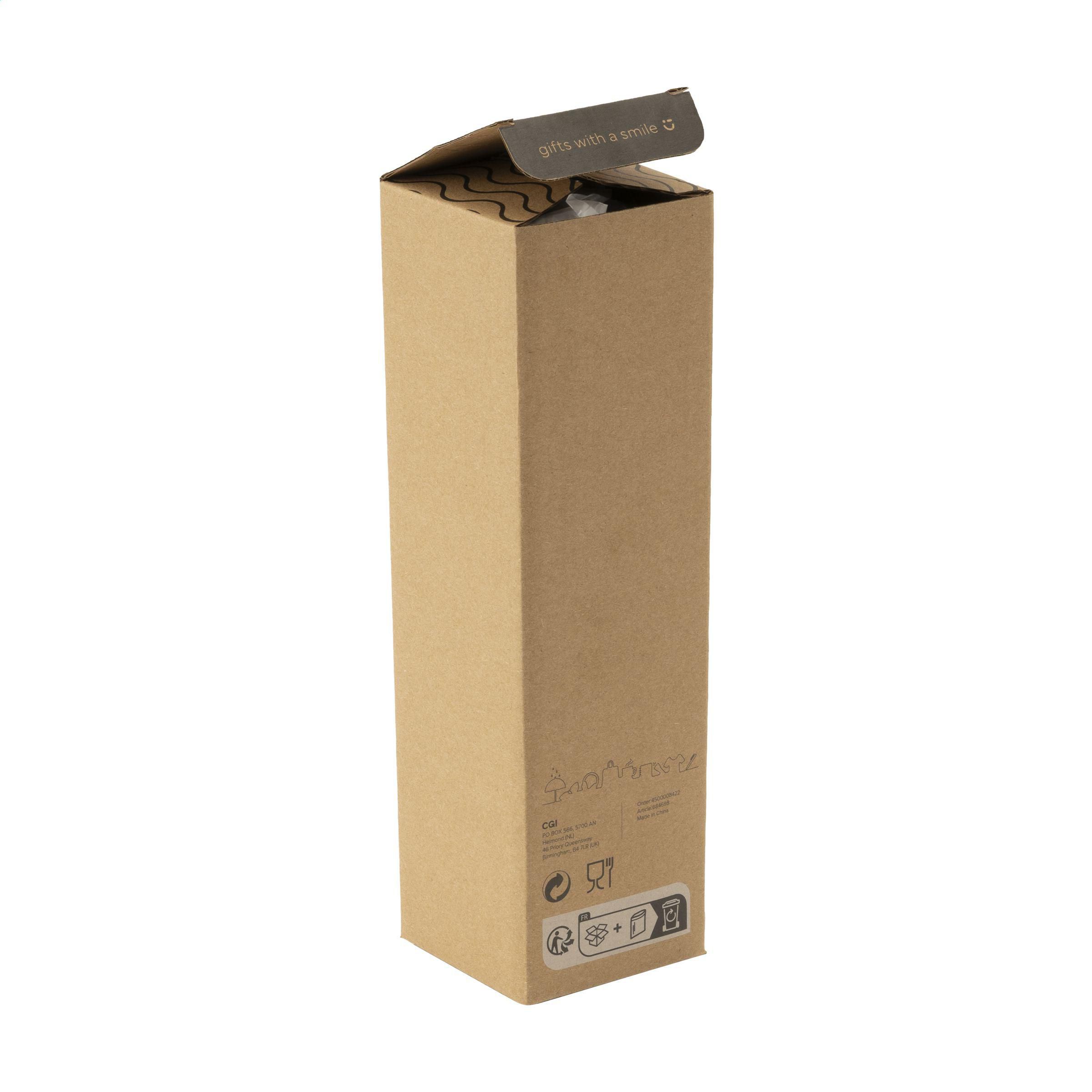 Vue 4 de Frosted Bottle RCS Recycled Steel 500 ml bouteille