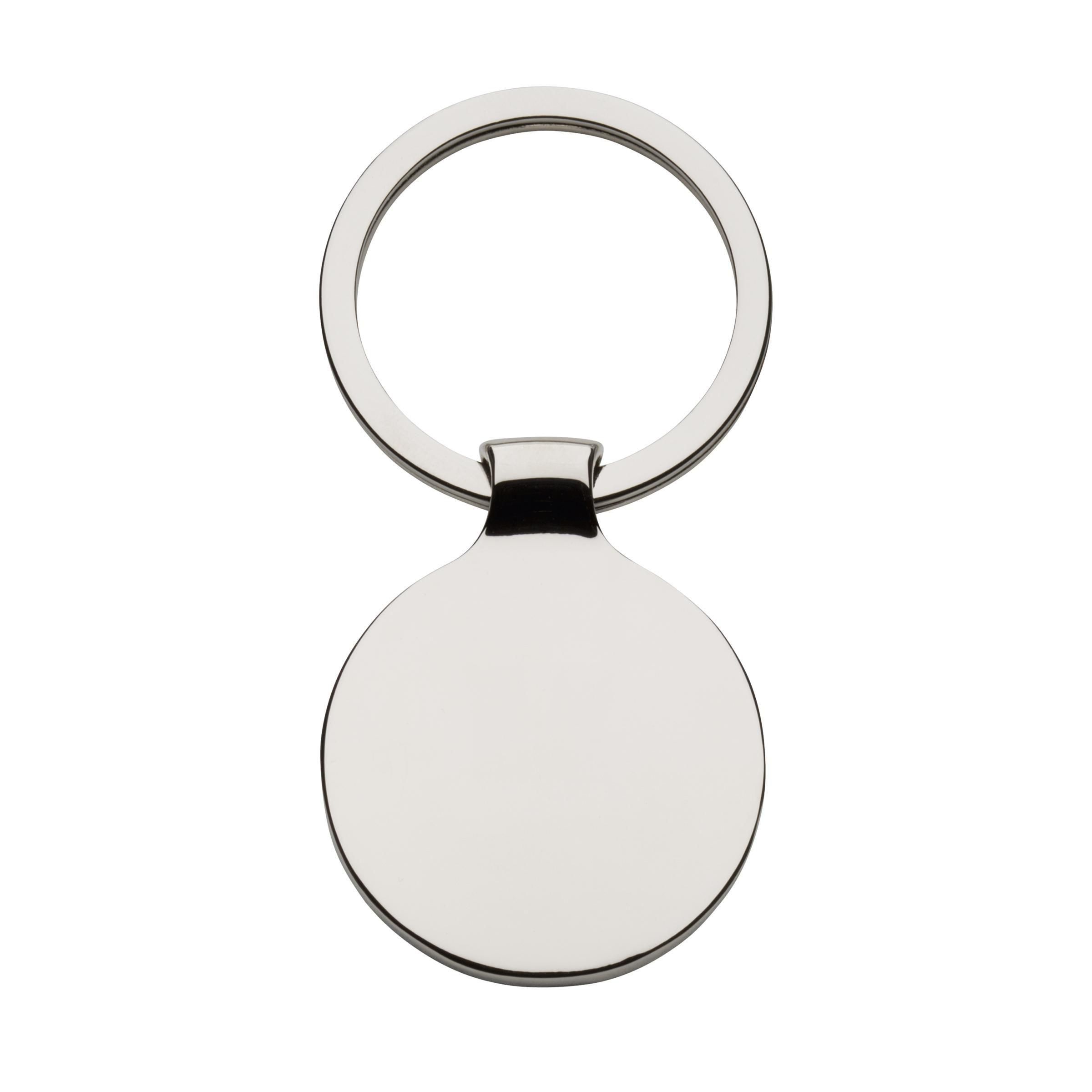 Vue 2 de KeyTag porte-clés rond