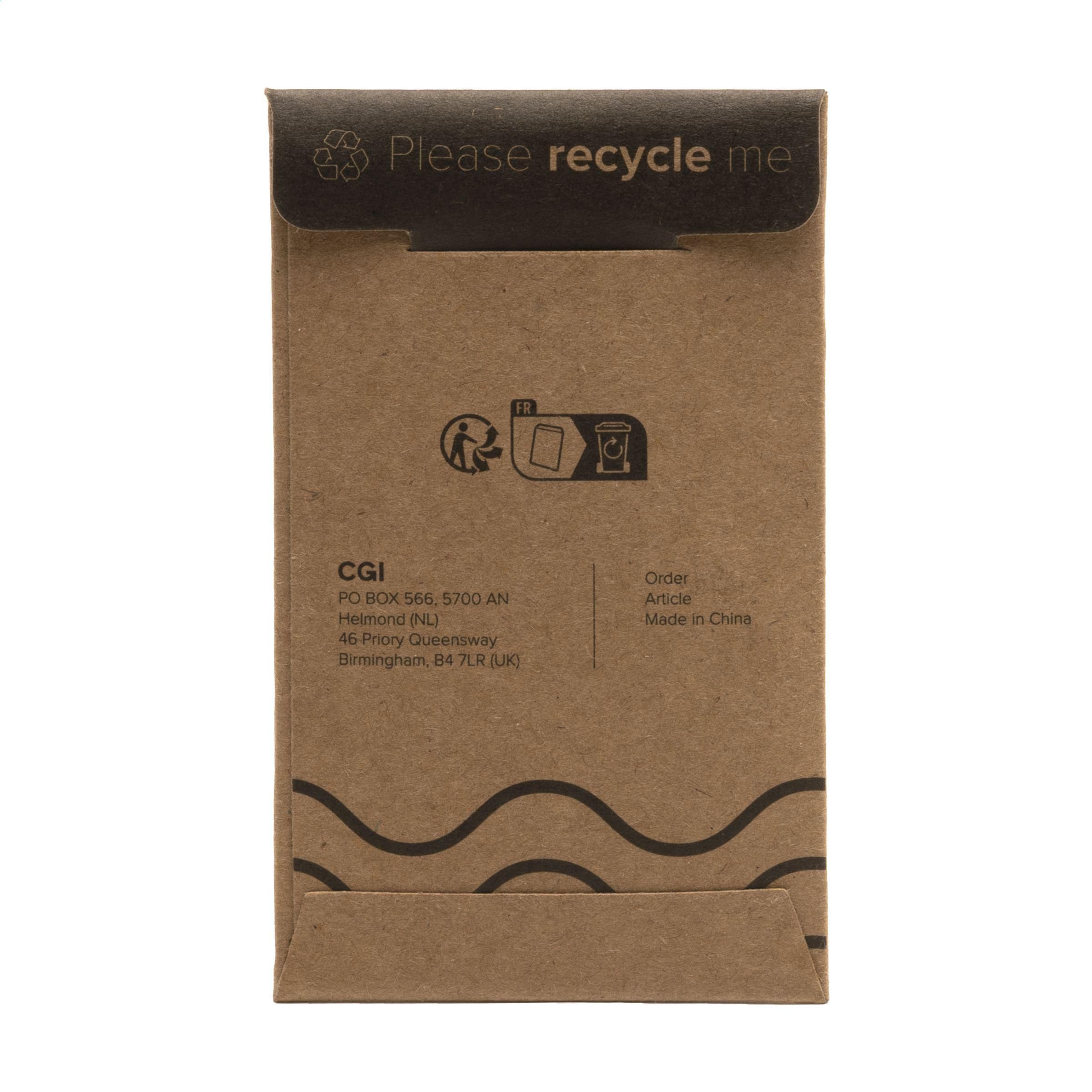Vue 4 de KeyTag porte-clés rond