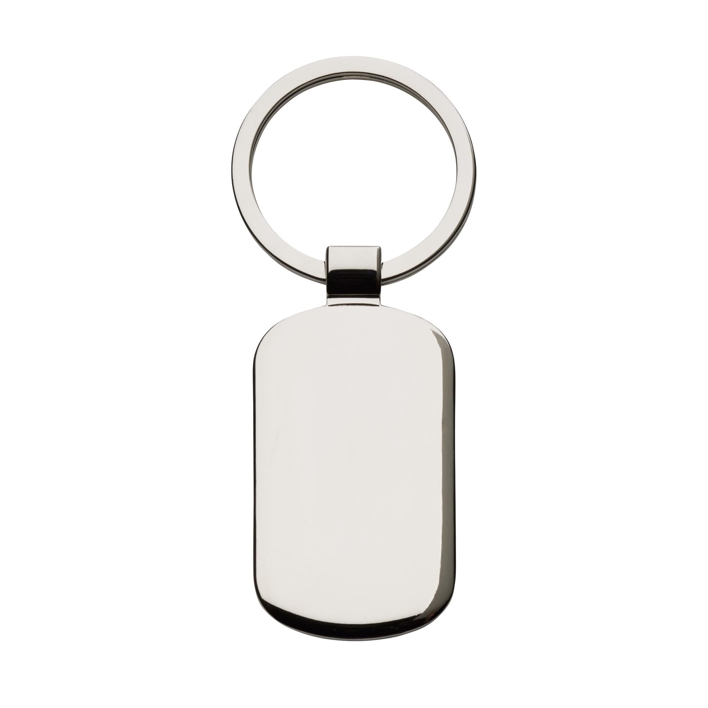 Vue 2 de KeyTag porte-clés rect.