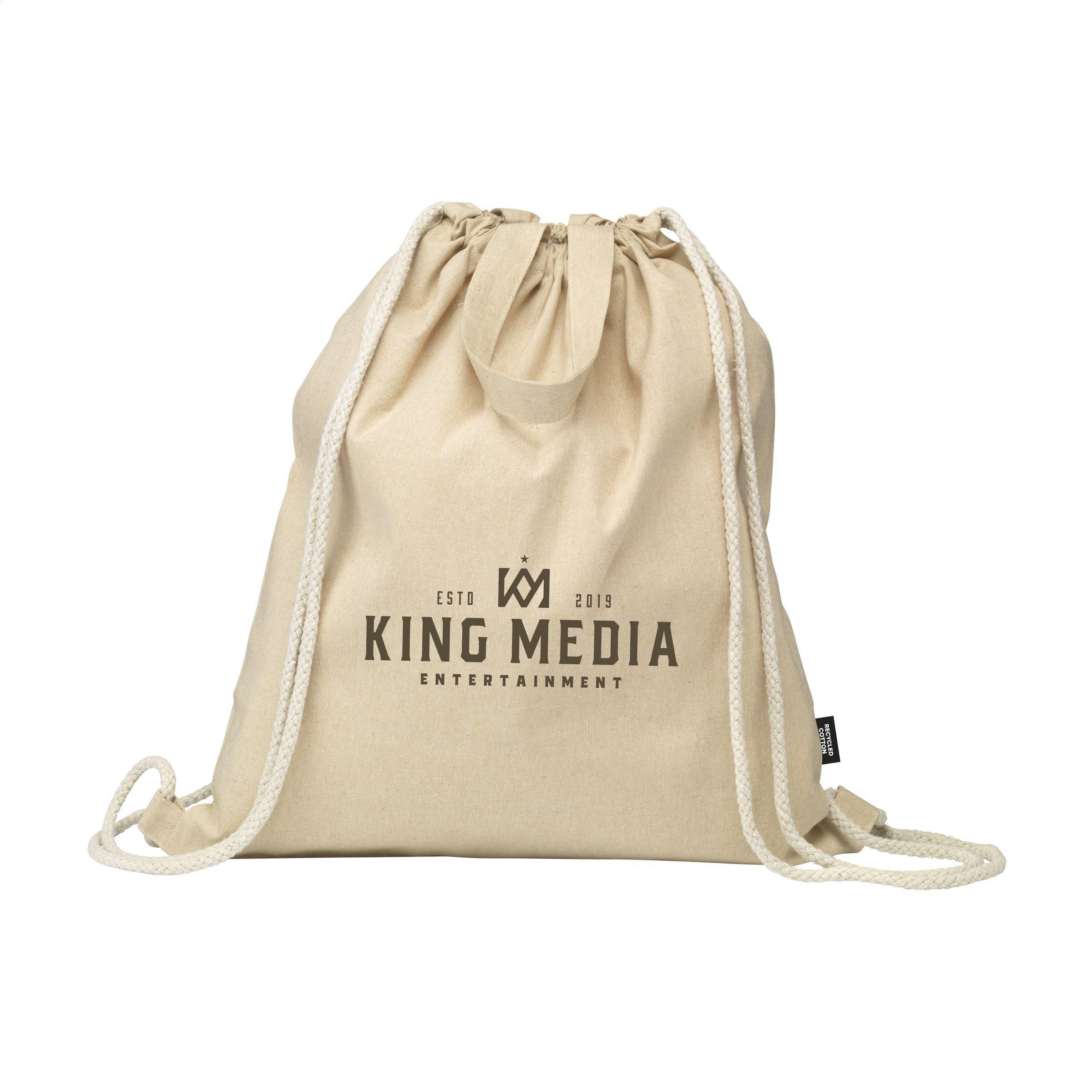 GRS Recycled Cotton PromoBag Plus (180 g/m²) sac à dos