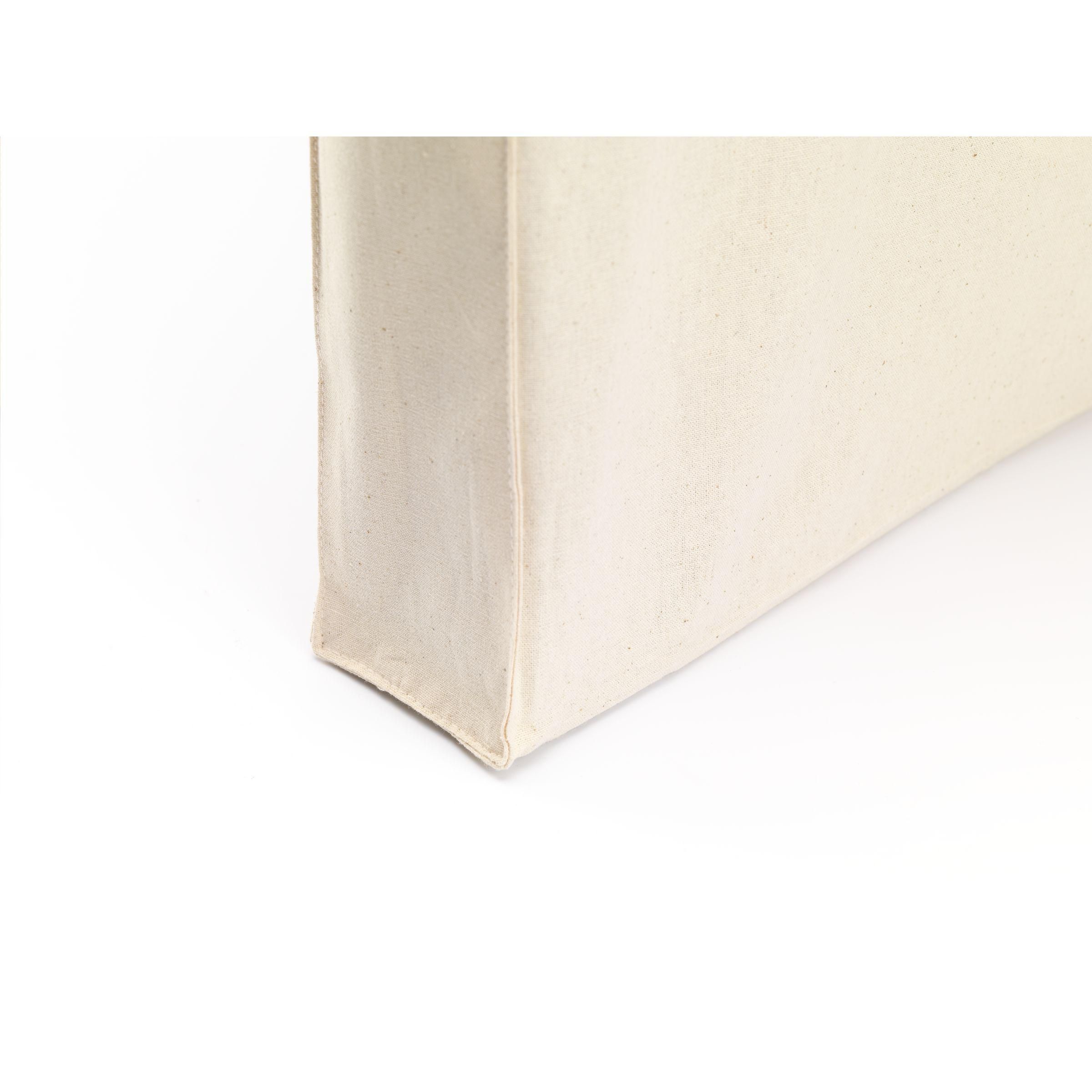 Vue 4 de Natural Square Bag (165 g/m²) sac en coton
