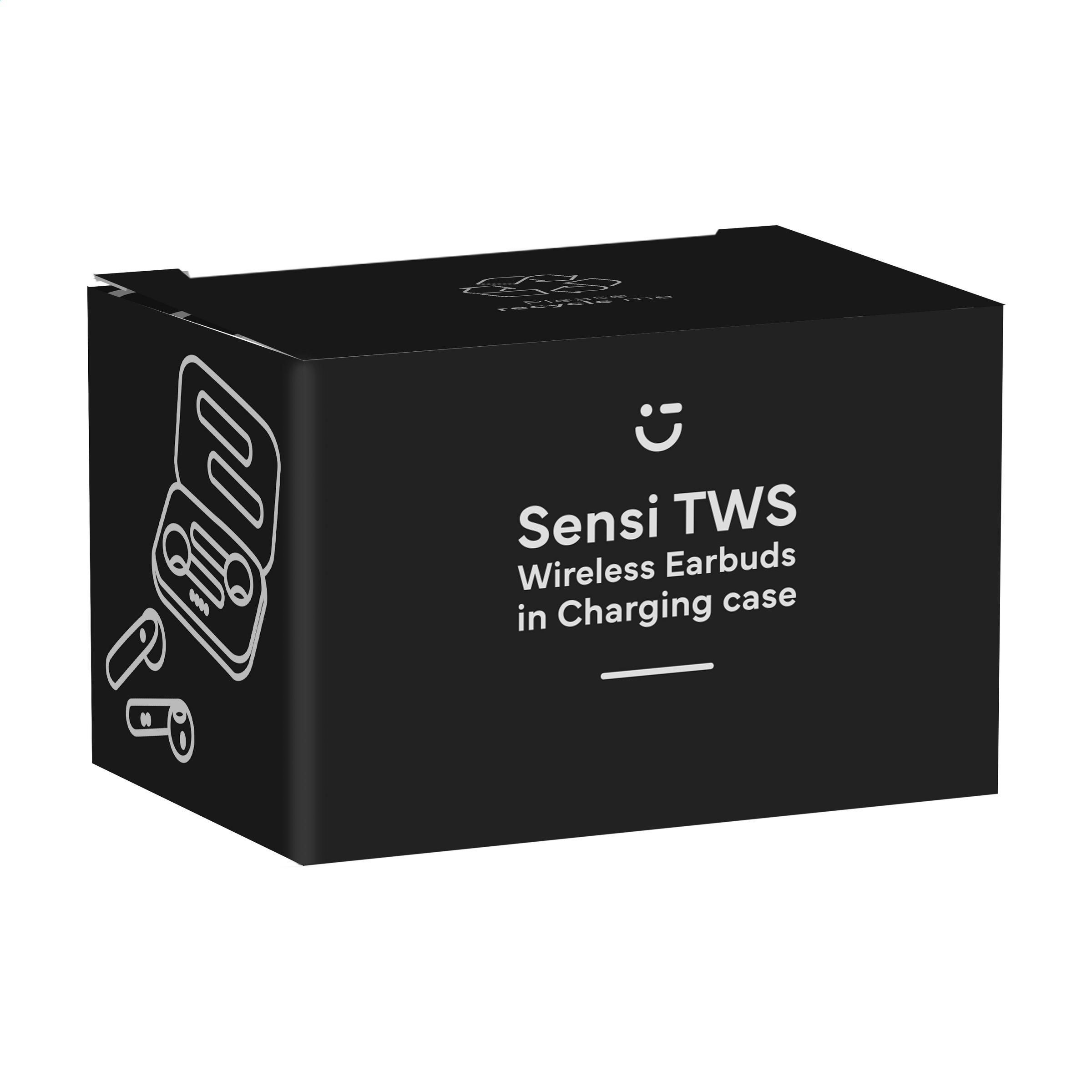 Vue 8 de Sensi TWS Écouteurs dans un étui de charge