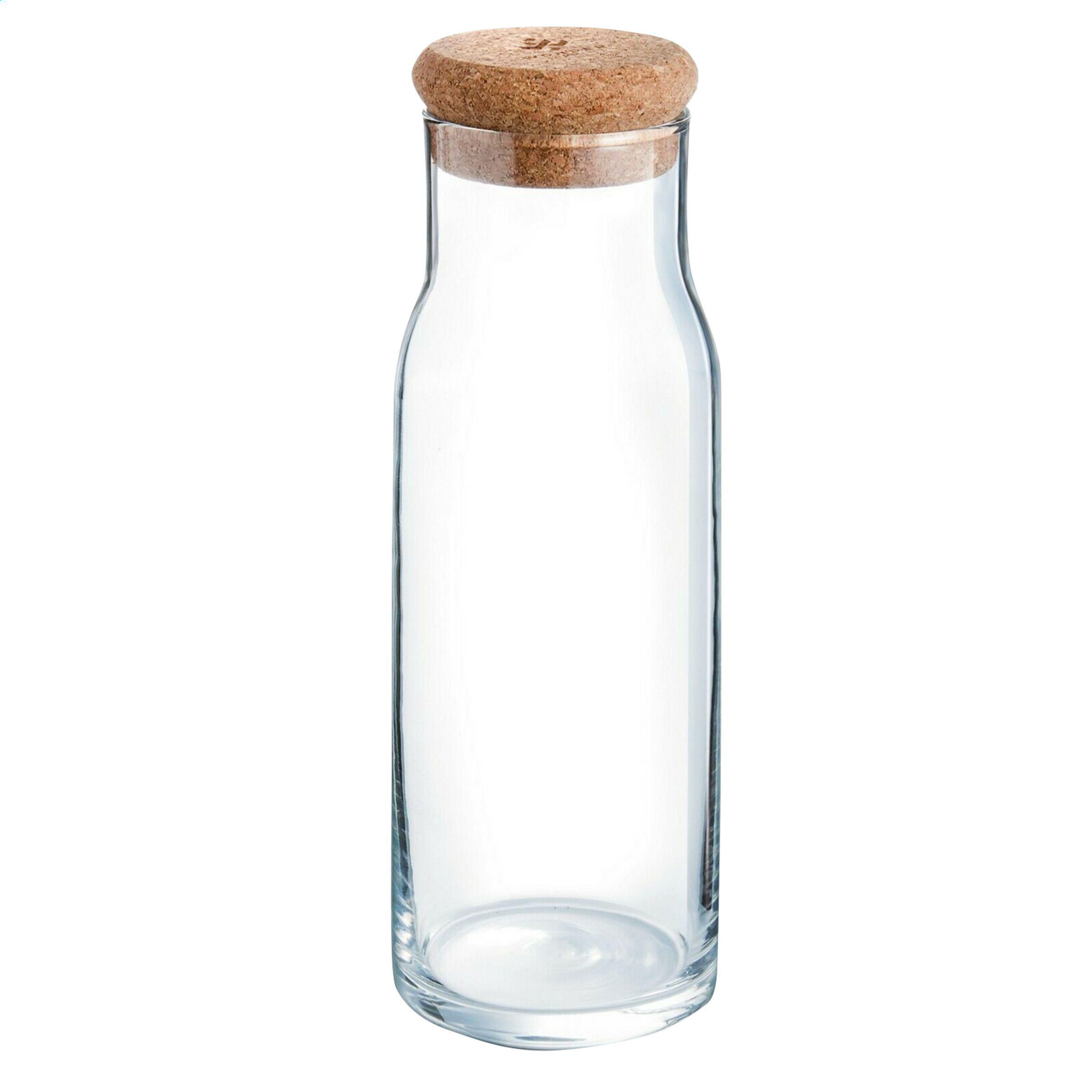 Vue 2 de Algarve Carafe 1 L avec un bouchon en liège