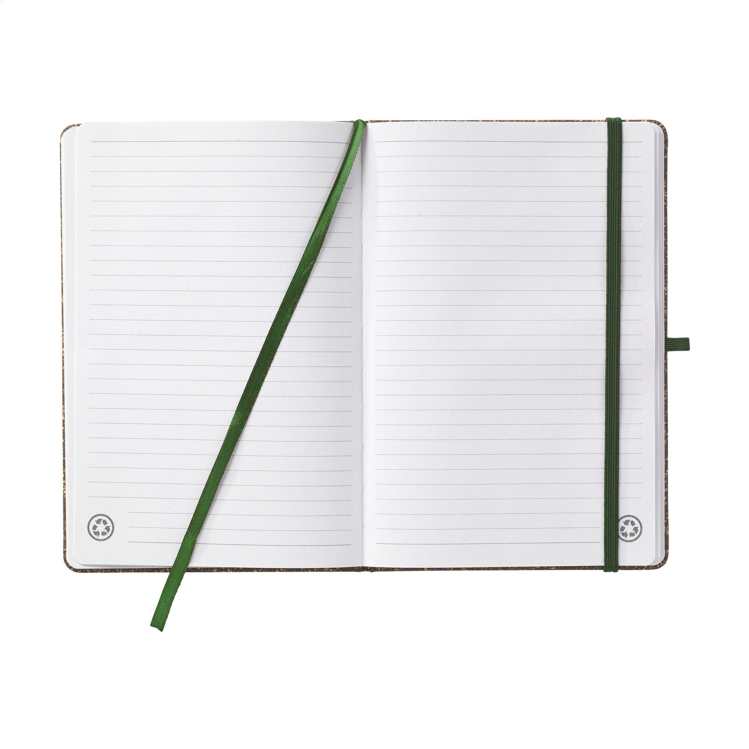 Vue 4 de TeaGround Cork Notebook A5 carnet de notes