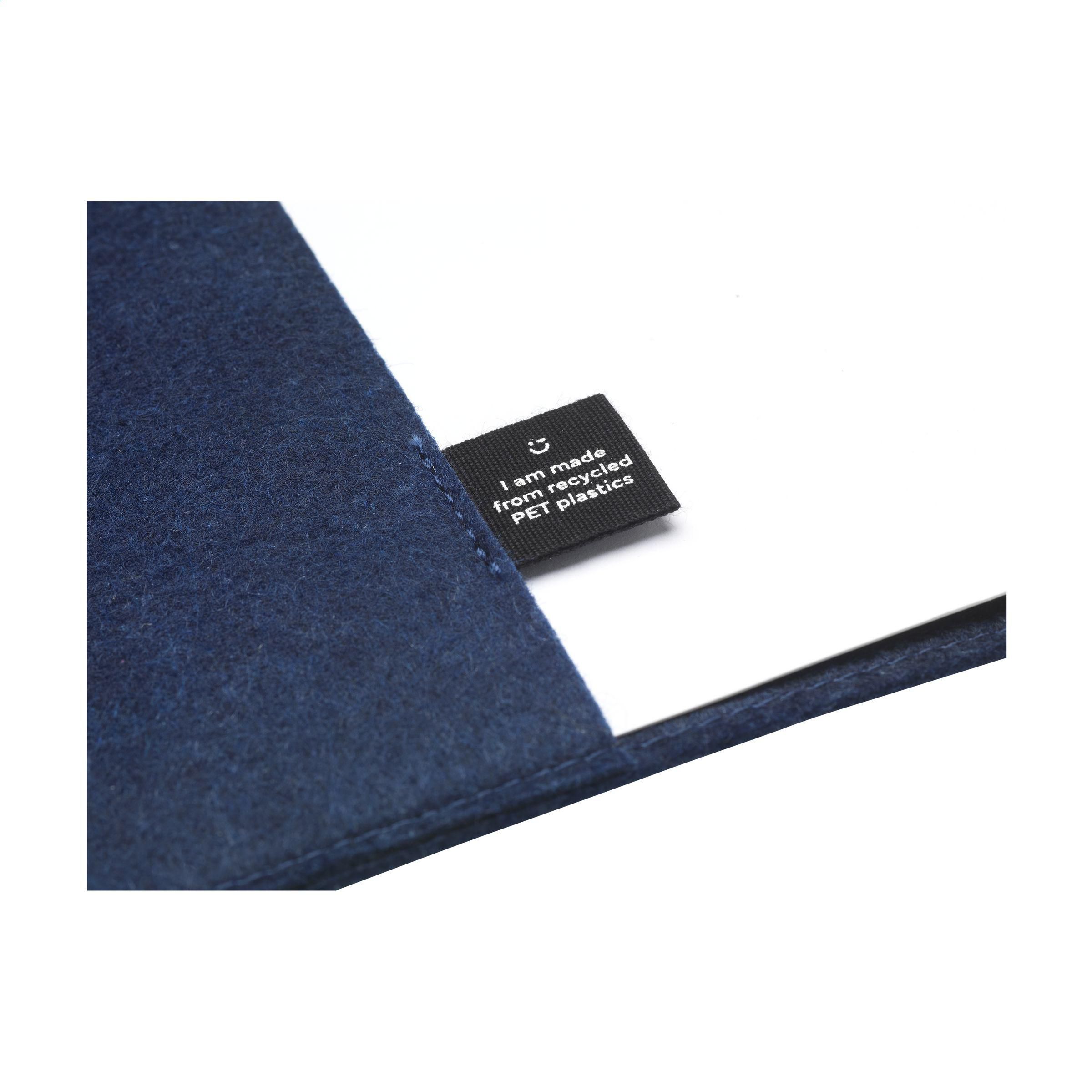 Vue 5 de Felty GRS RPET Notebook A5 carnet de notes