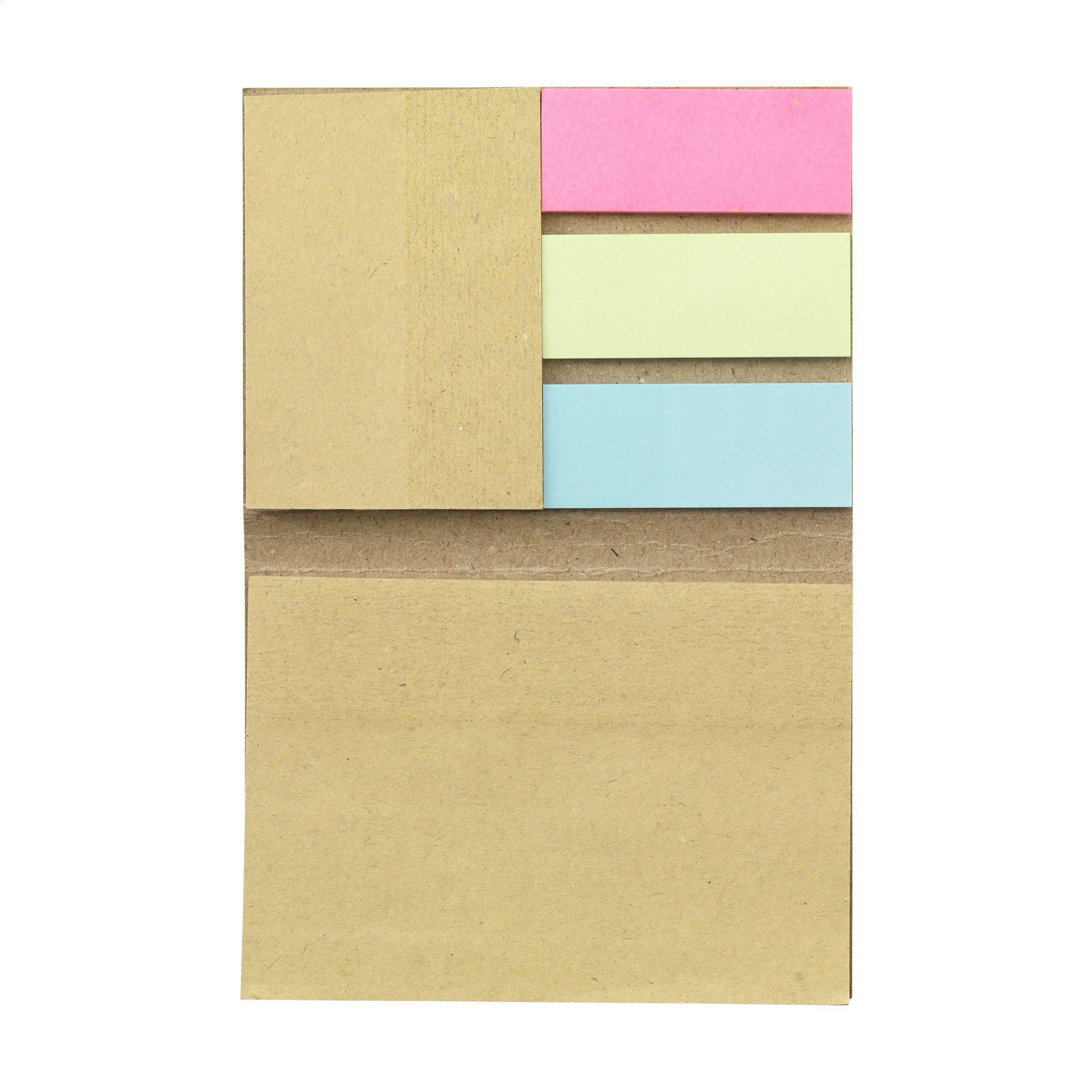 Vue 3 de Milk-Carton Recycled StickyMemo bloc-note