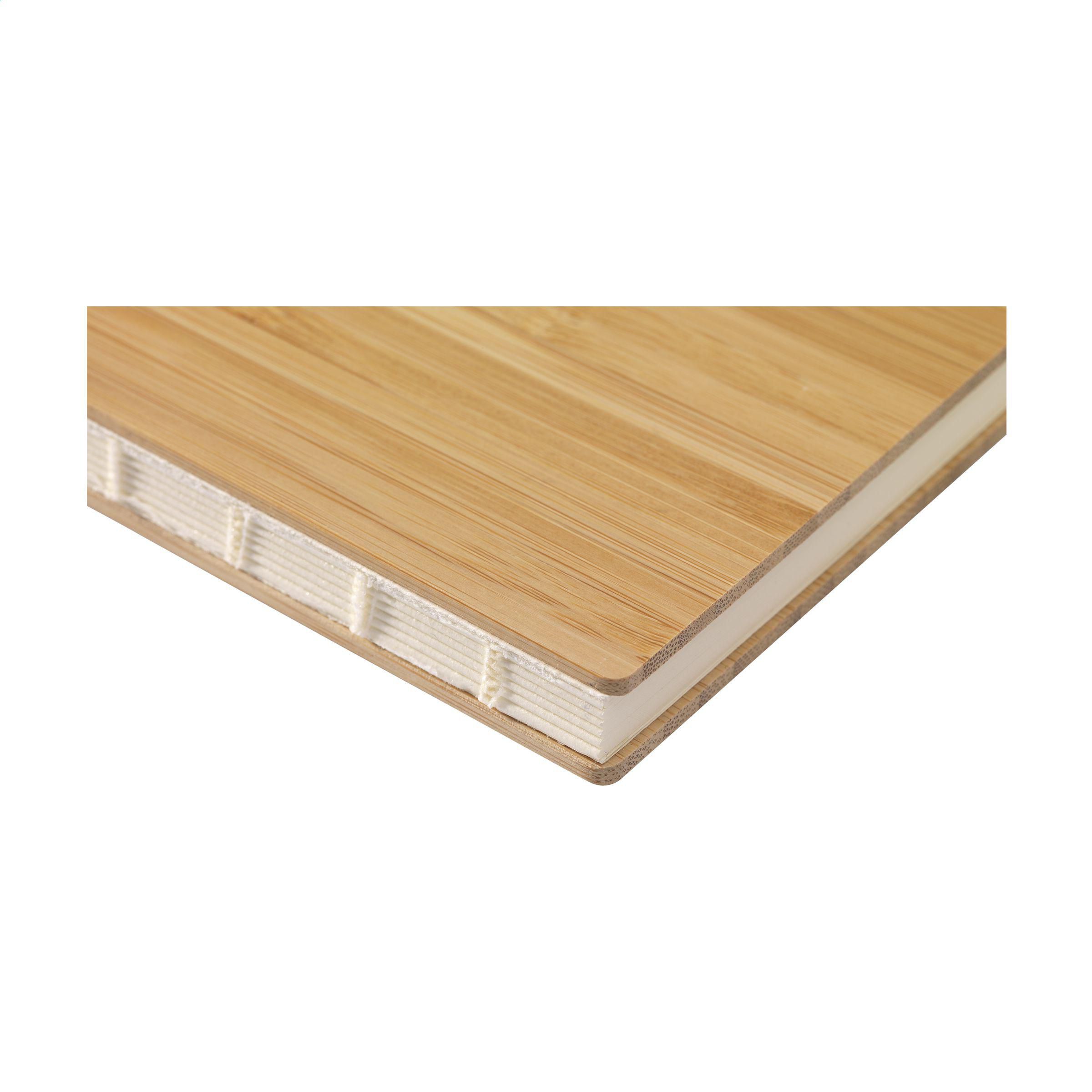 Vue 6 de Bamboo Journal Naked Spine Notebook A5 carnet de notes