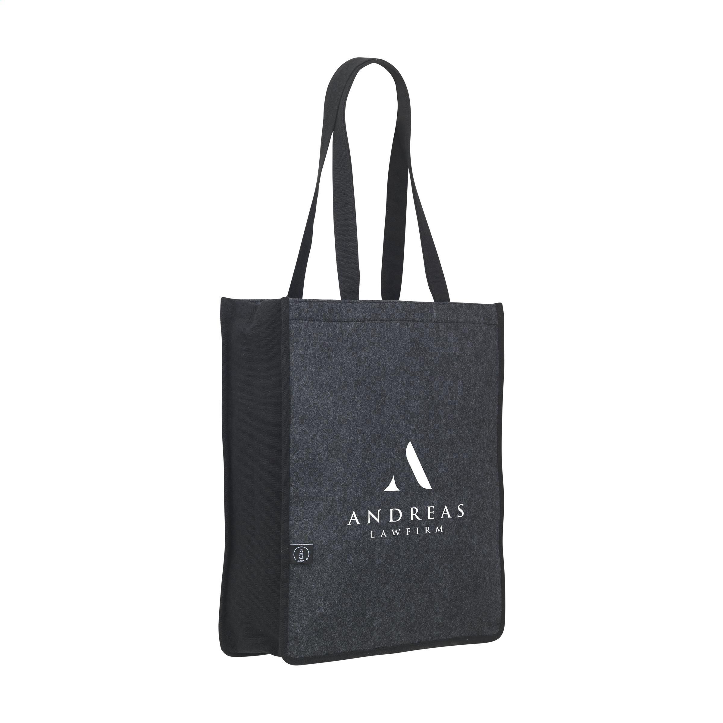 Vue 3 de Vibe Shopper GRS RPET Felt/Cotton (320 g/m²) sac