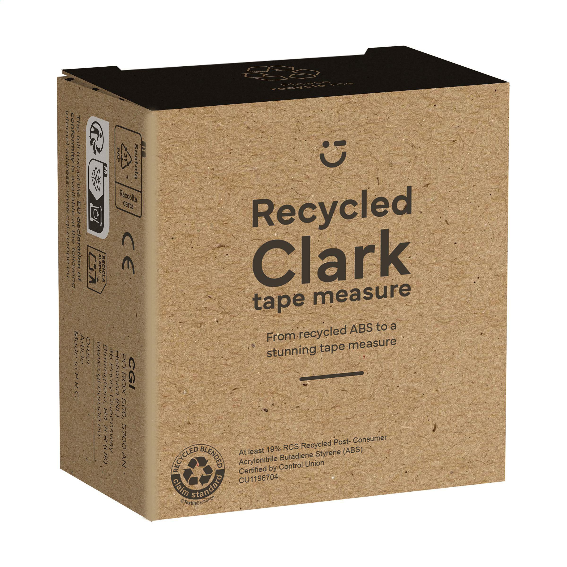 Vue 5 de Clark RCS Recycled 3 mètres mètre-ruban
