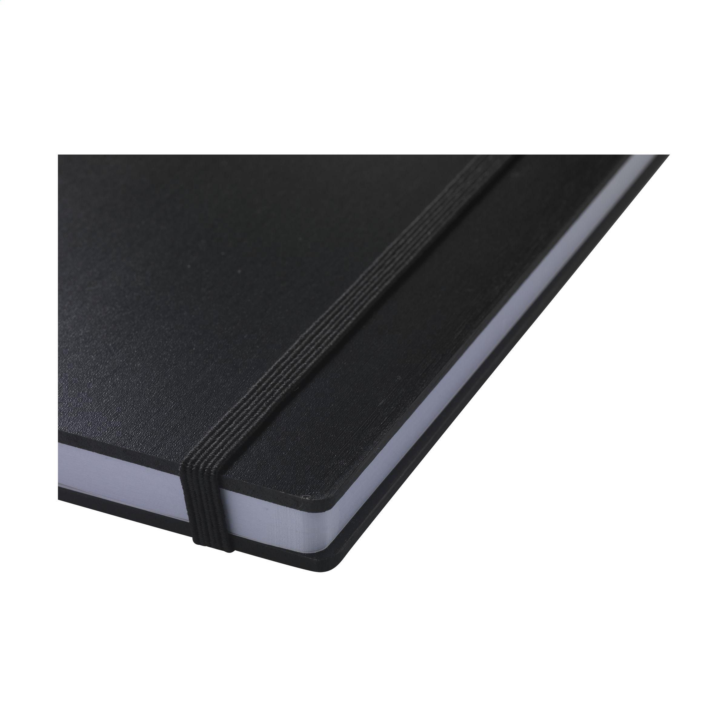 Vue 7 de Bamboo Journal Naked Spine Notebook Black A5 carnet de notes
