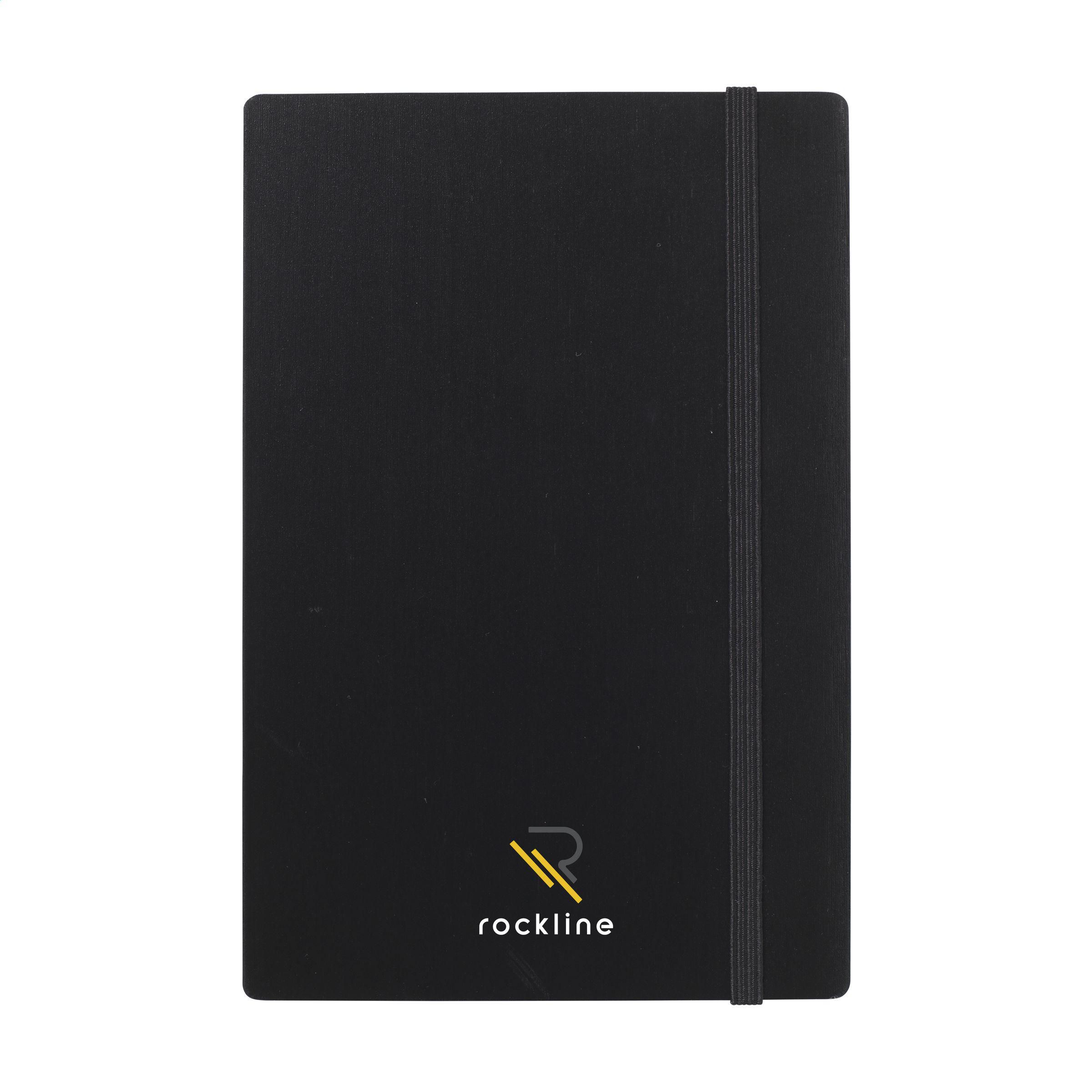 Vue 5 de Bamboo Journal Naked Spine Notebook Black A5 carnet de notes