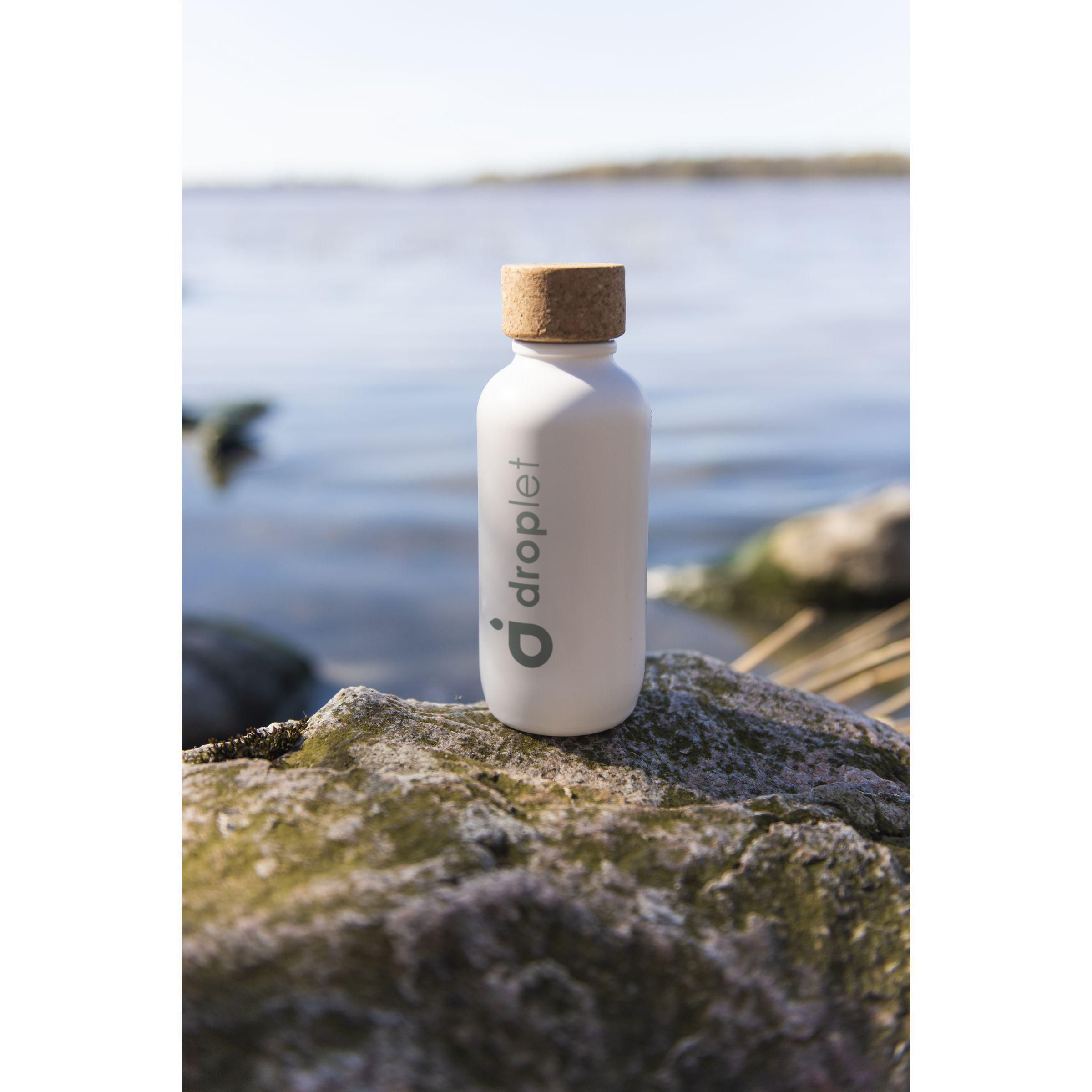Vue 9 de EcoBottle White 650 ml d'origine végétale - fabriquée en EU