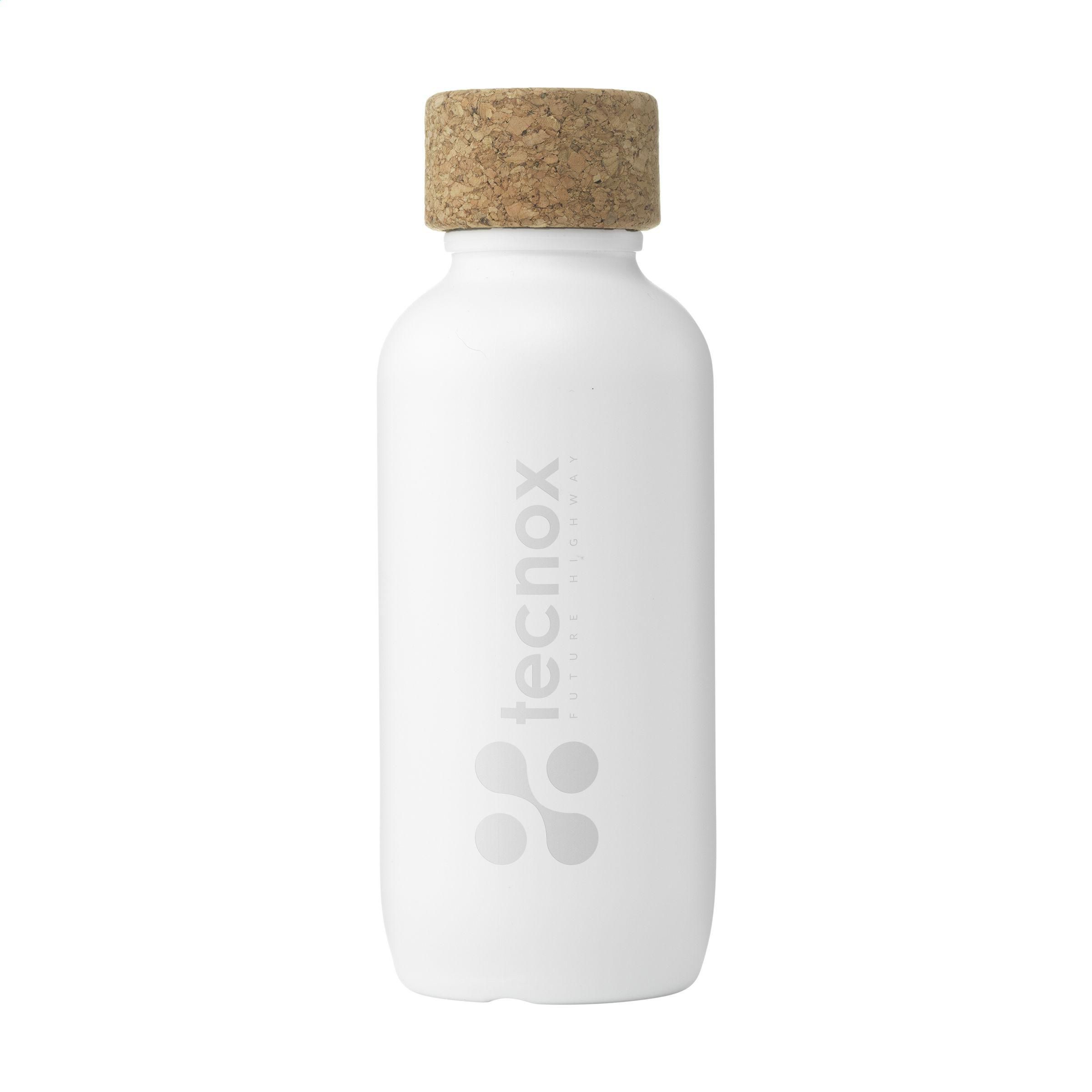 Vue 3 de EcoBottle White 650 ml d'origine végétale - fabriquée en EU