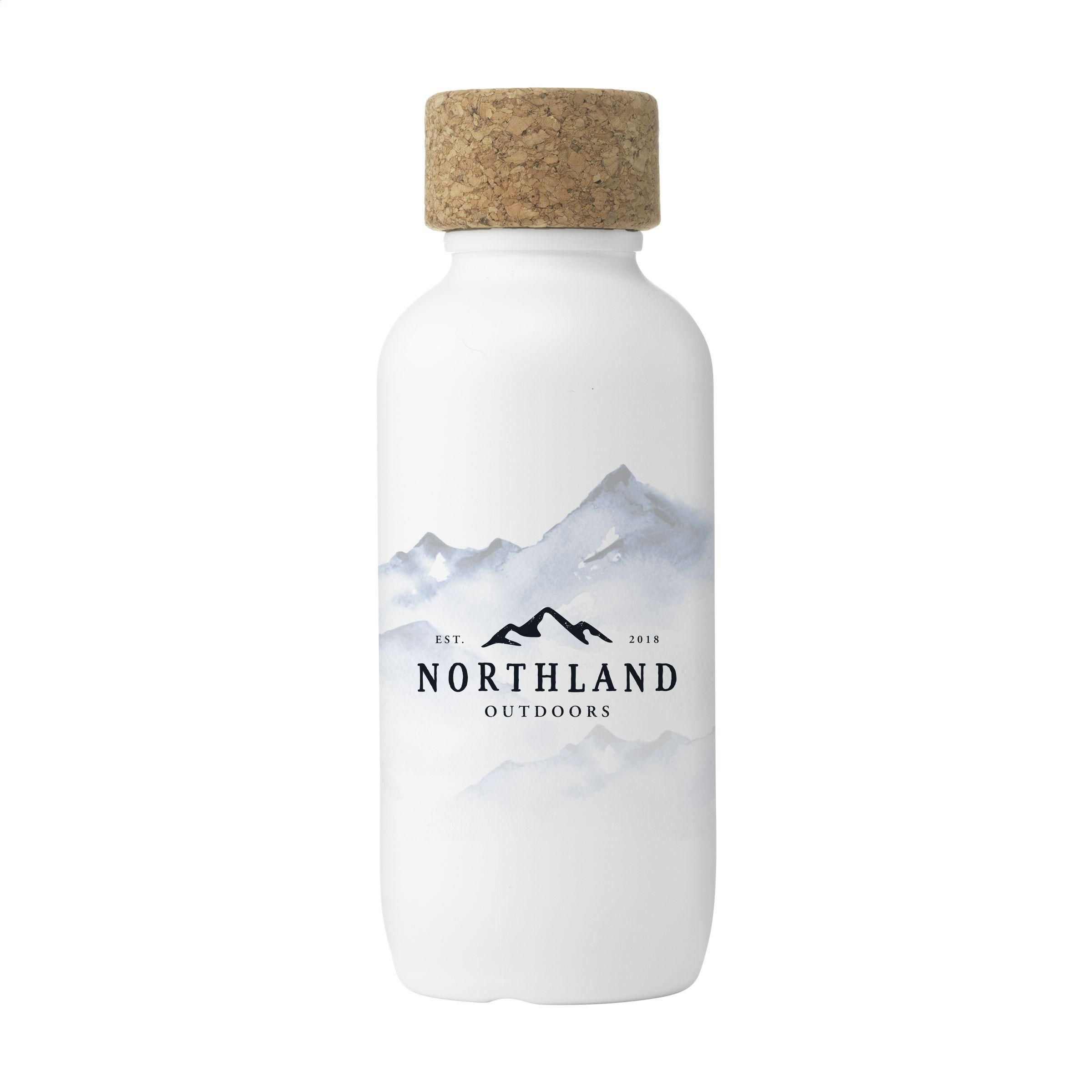 Vue 4 de EcoBottle White 650 ml d'origine végétale - fabriquée en EU