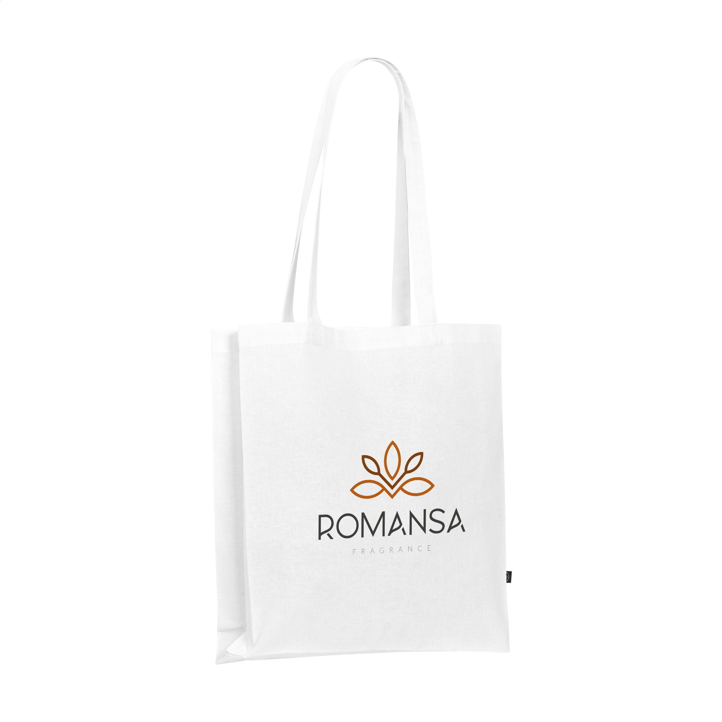 Vue 2 de Colour Square Bag GRS Recycled Cotton (150 g/m²) sac