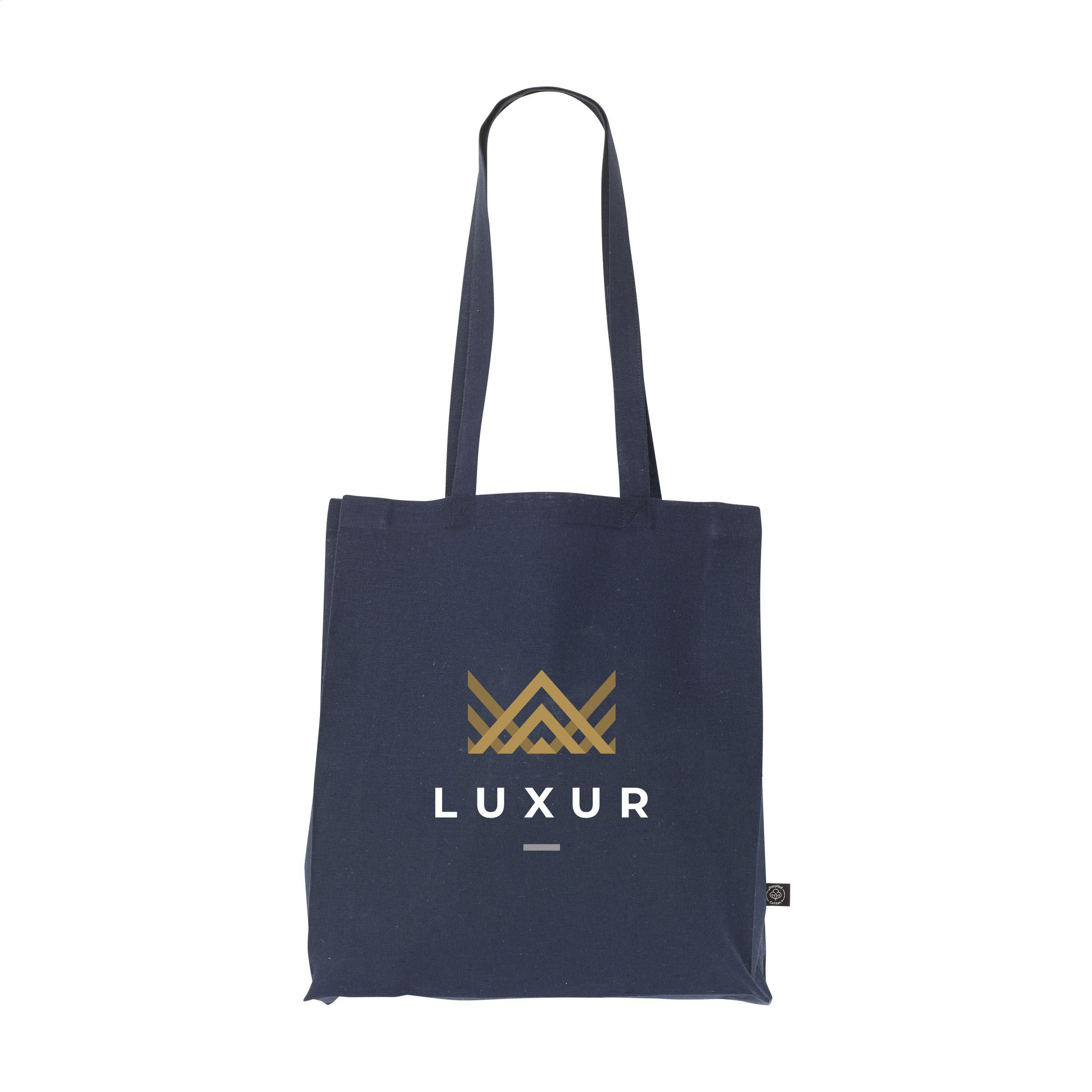 Vue 6 de Colour Square Bag GRS Recycled Cotton (150 g/m²) sac
