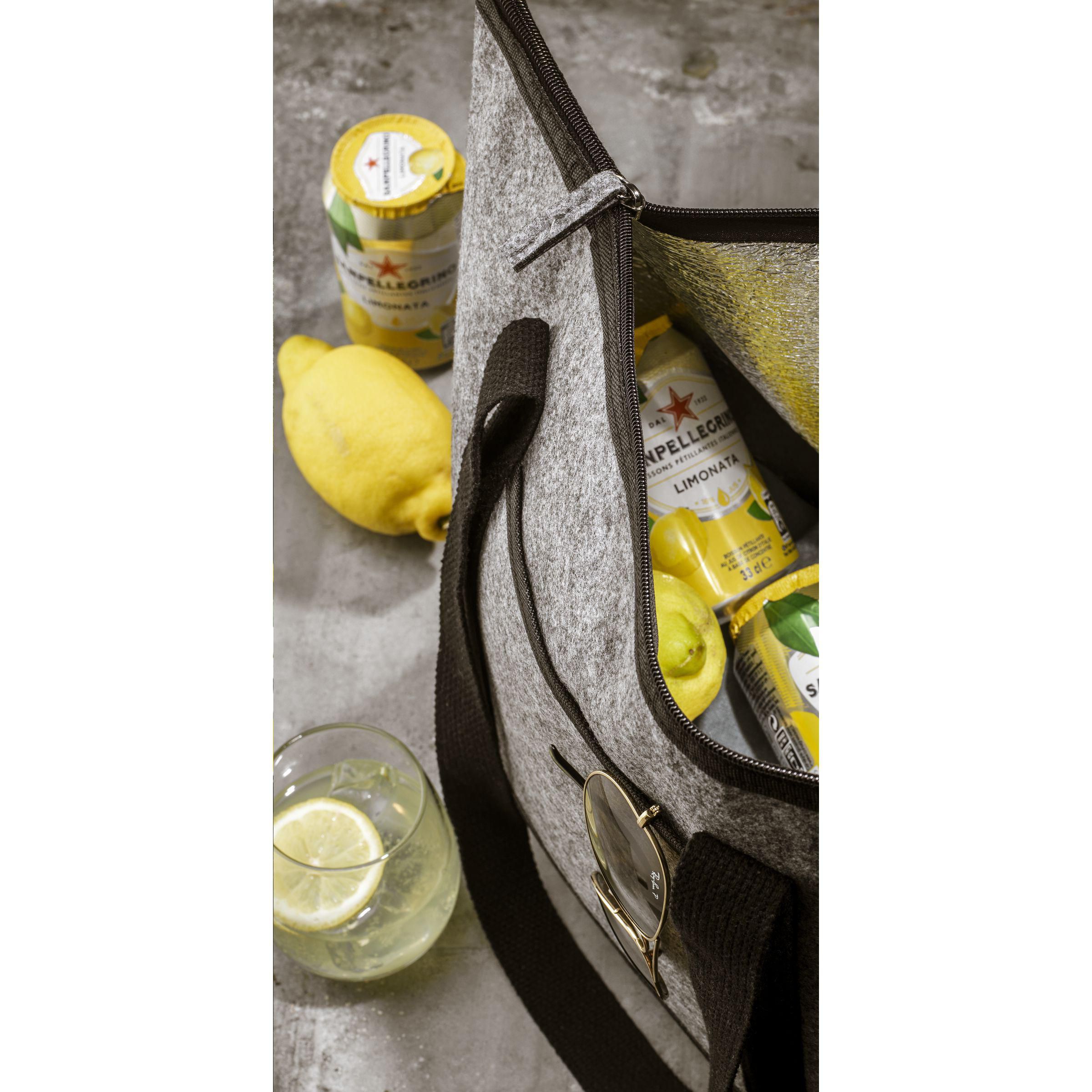 Vue 4 de Feltro GRS RPET CoolShopper sac isotherme