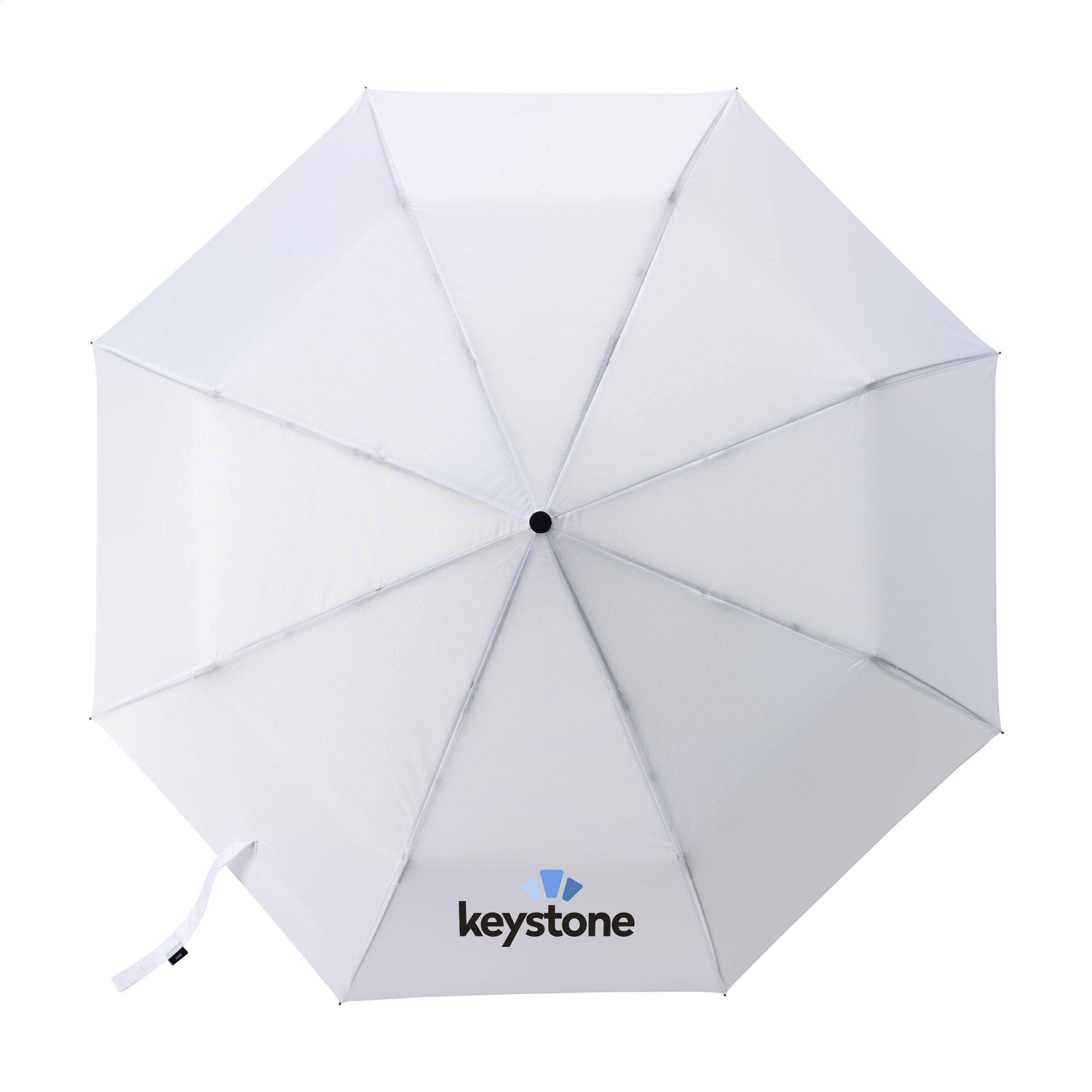 Vue 2 de Michigan parapluie pliable en RCS RPET de 21 inch