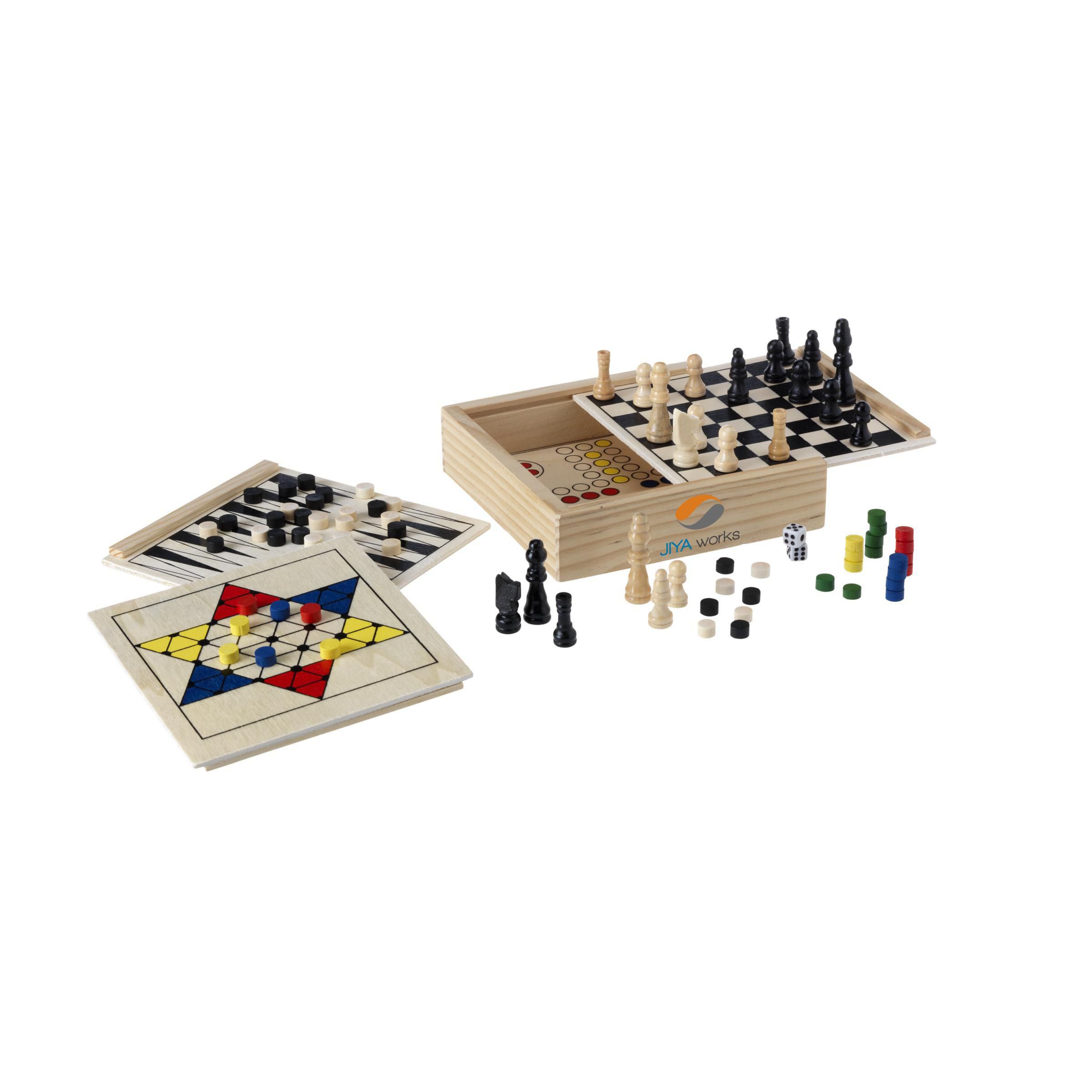 Vue 2 de WoodGame 5-en-1 jeu