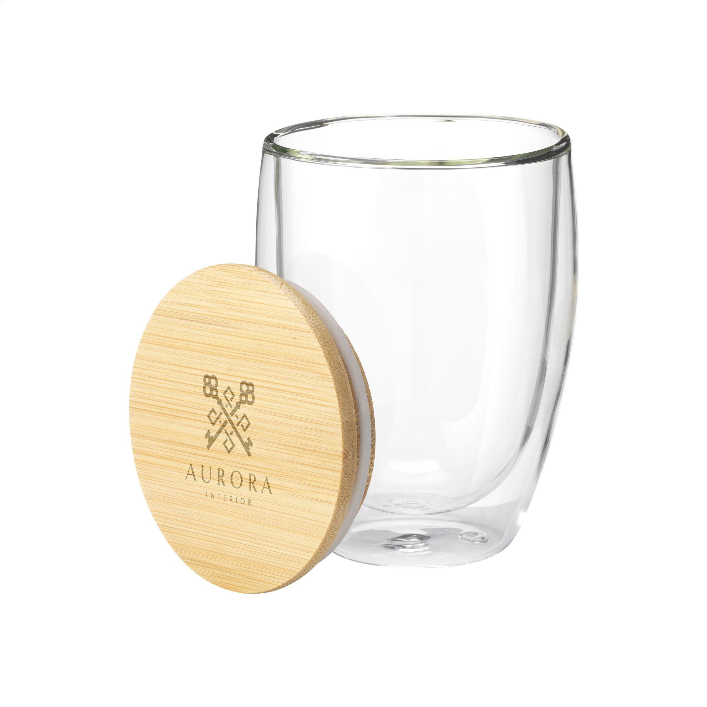 Vue 2 de Alba 350 ml verre à double paroi