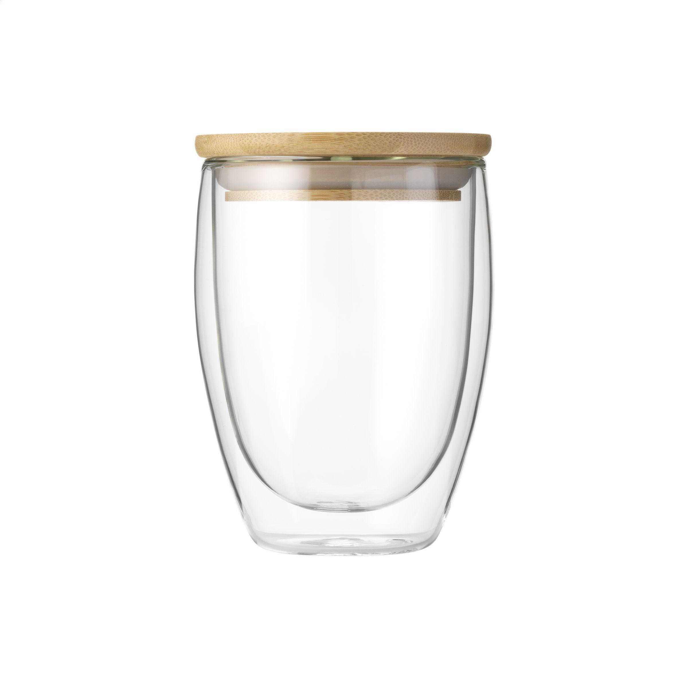 Vue 3 de Alba 350 ml verre à double paroi