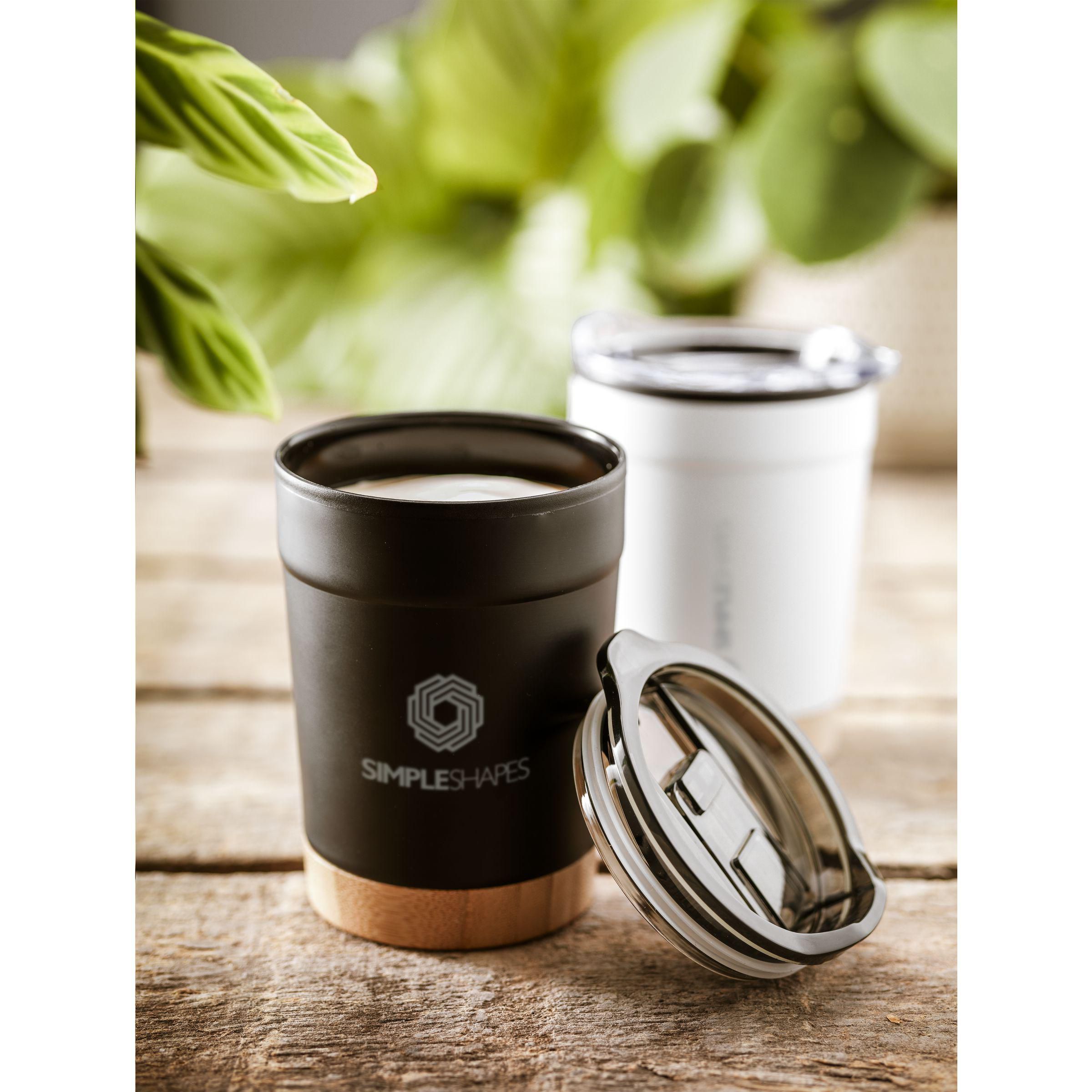 Vue 7 de Kobe Bamboo RCS Recycled Steel 350 ml mug