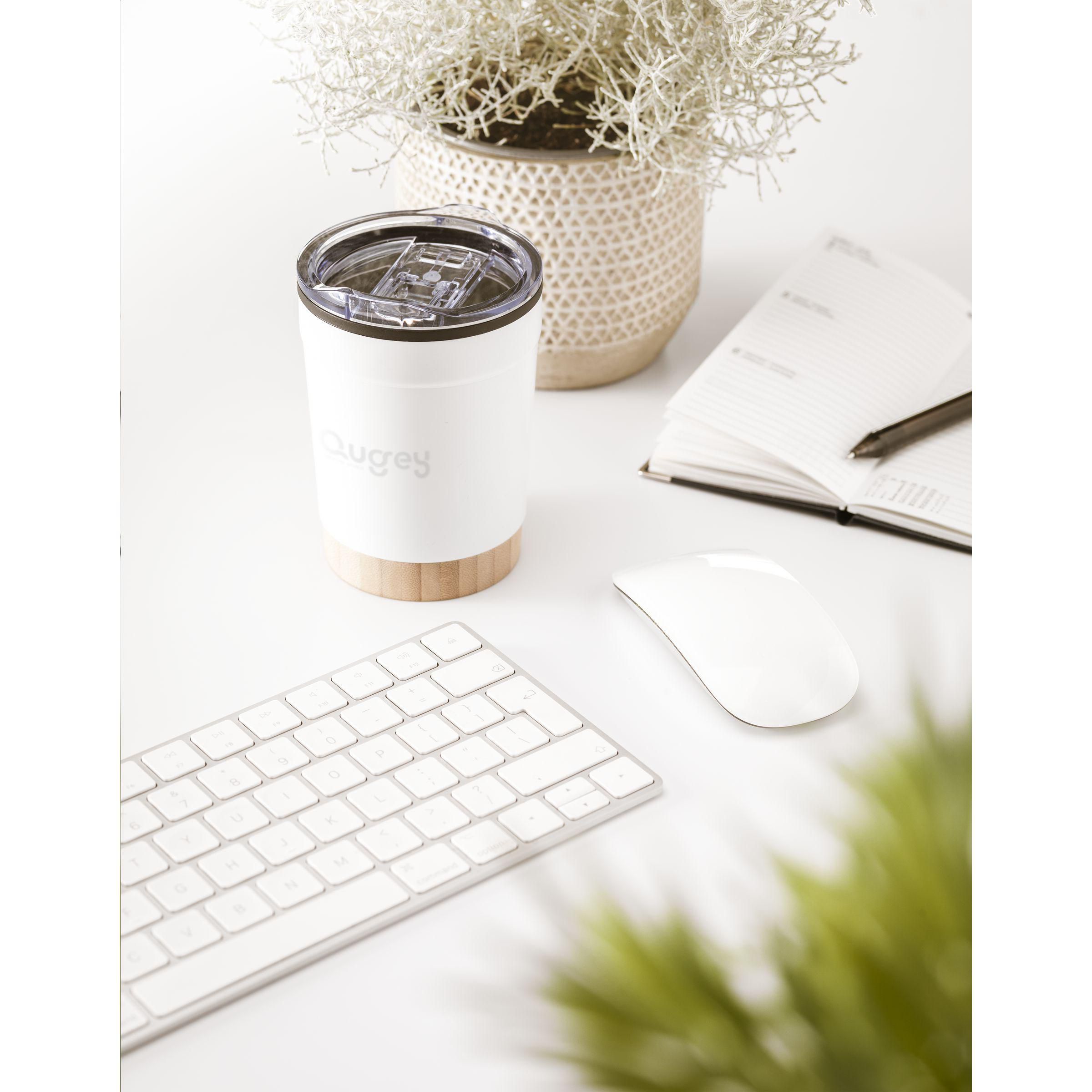 Vue 8 de Kobe Bamboo RCS Recycled Steel 350 ml mug