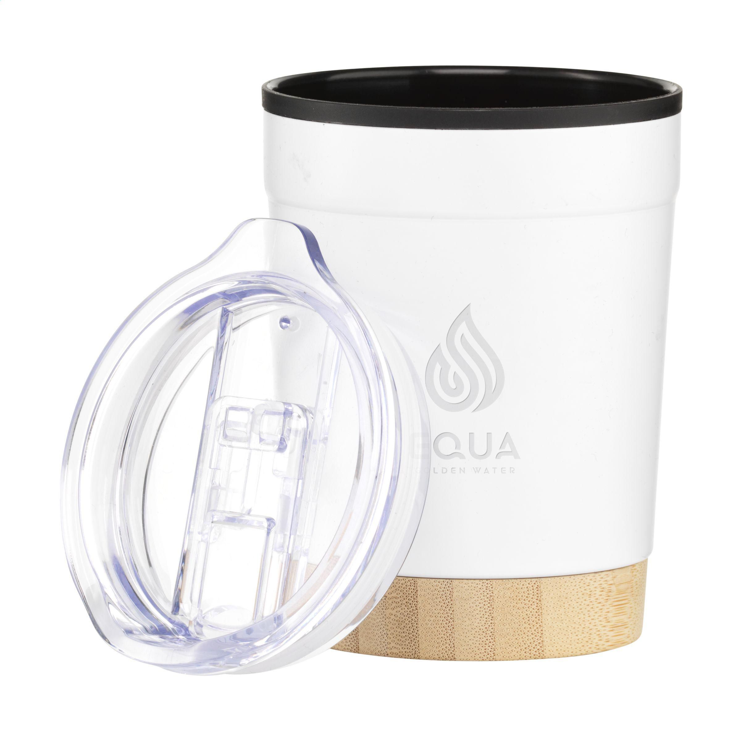 Vue 2 de Kobe Bamboo RCS Recycled Steel 350 ml mug