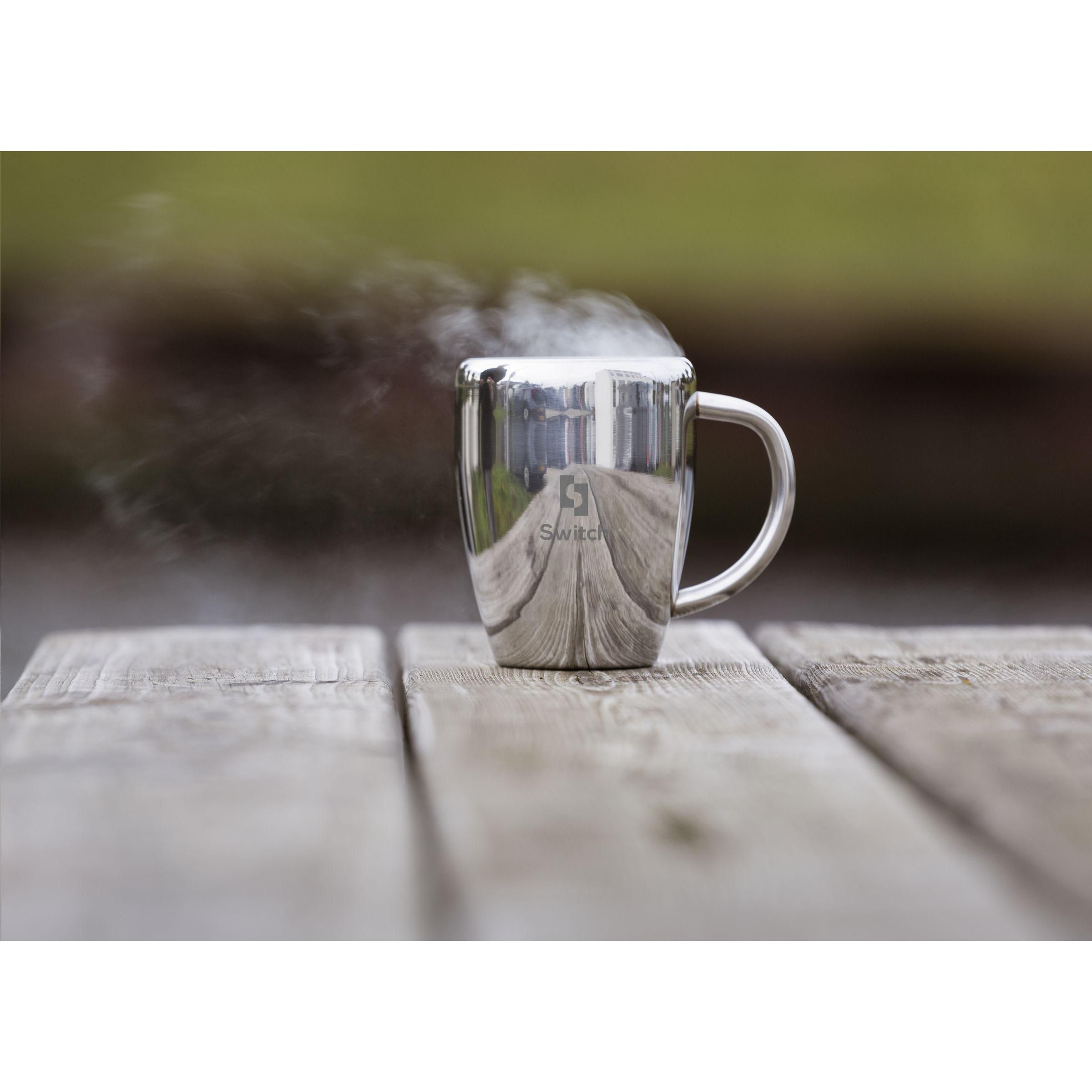 Vue 5 de SteelMug RCS Recycled Steel 220 ml mug