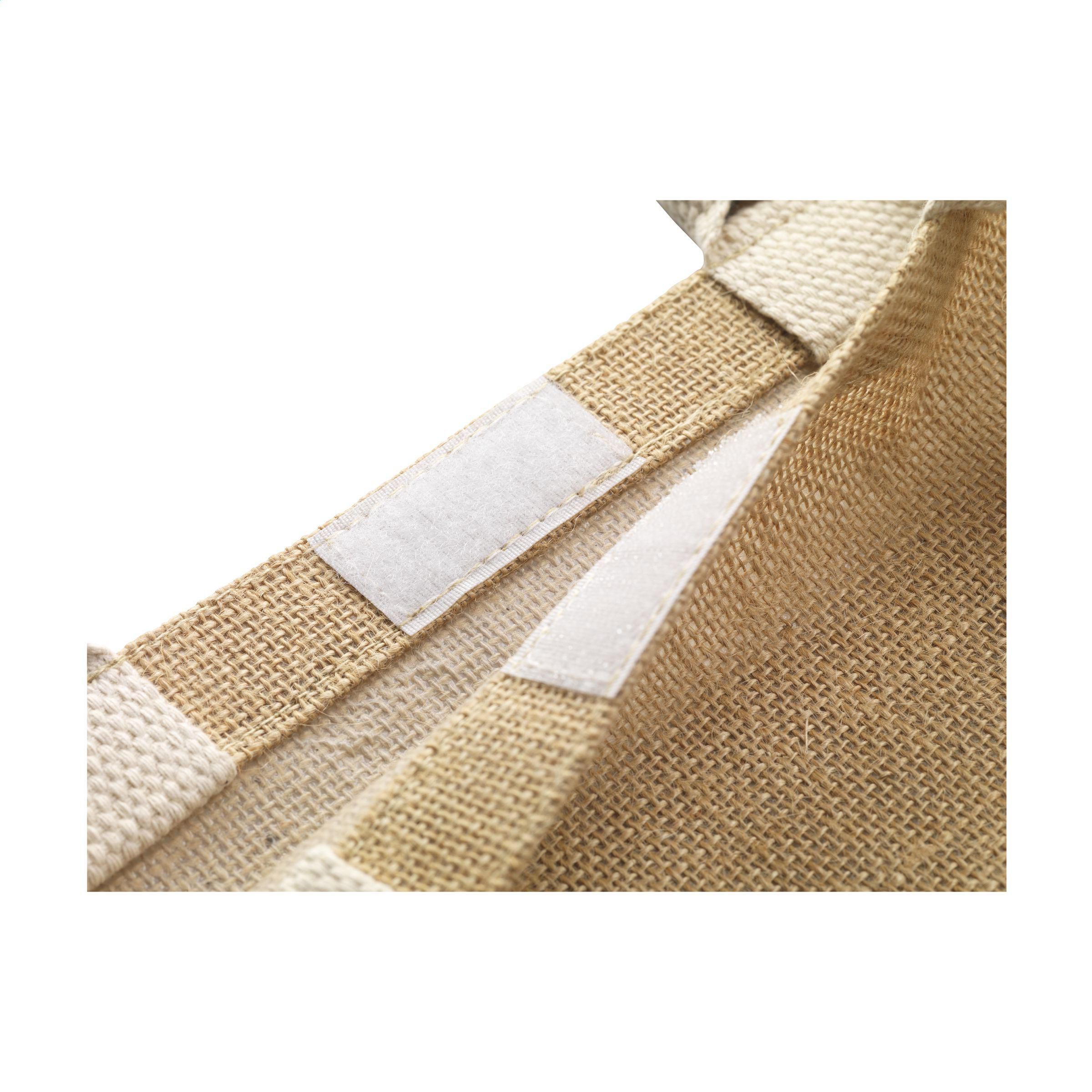 Vue 3 de Gerona Jute Shopper sac shopping