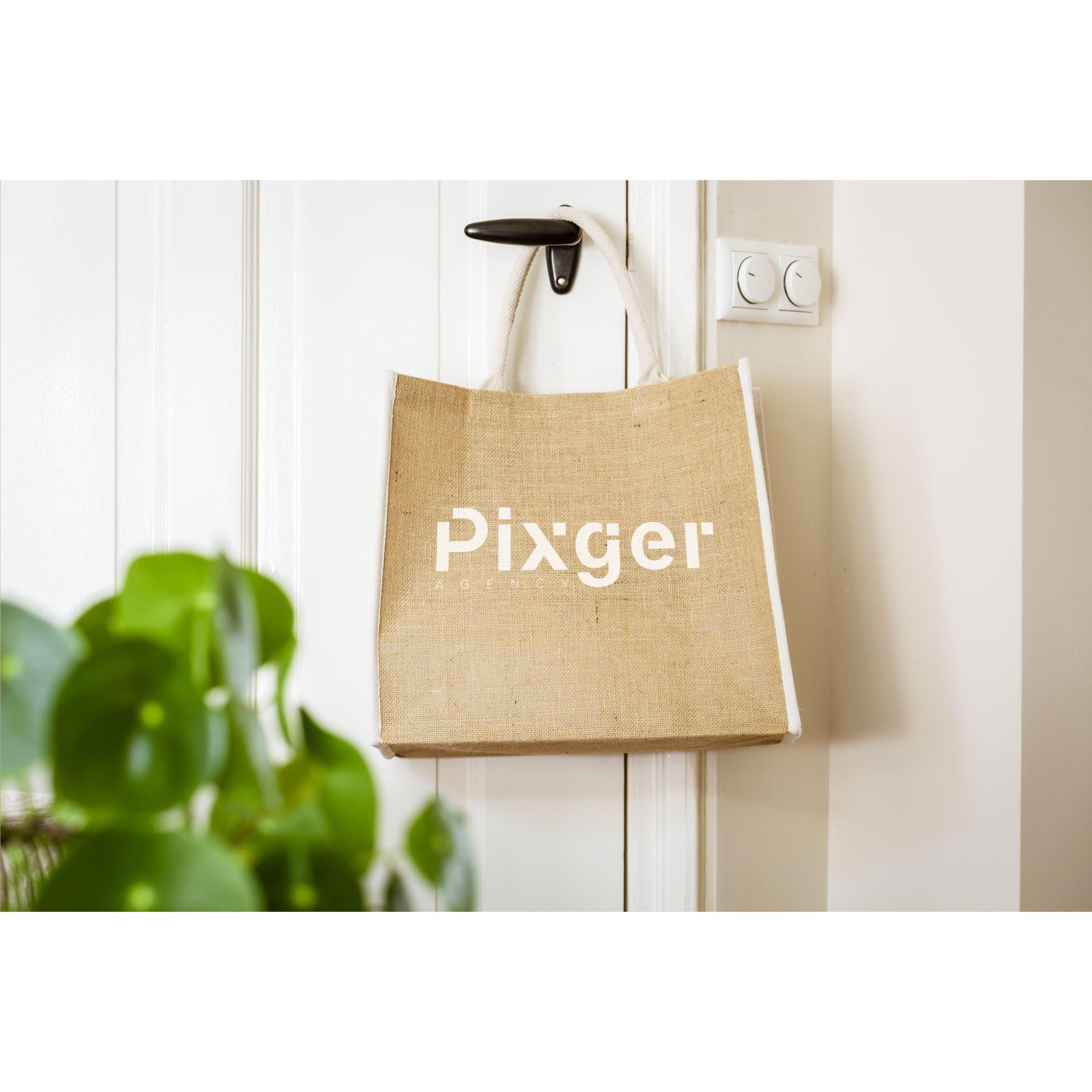 Vue 6 de Gerona Jute Shopper sac shopping