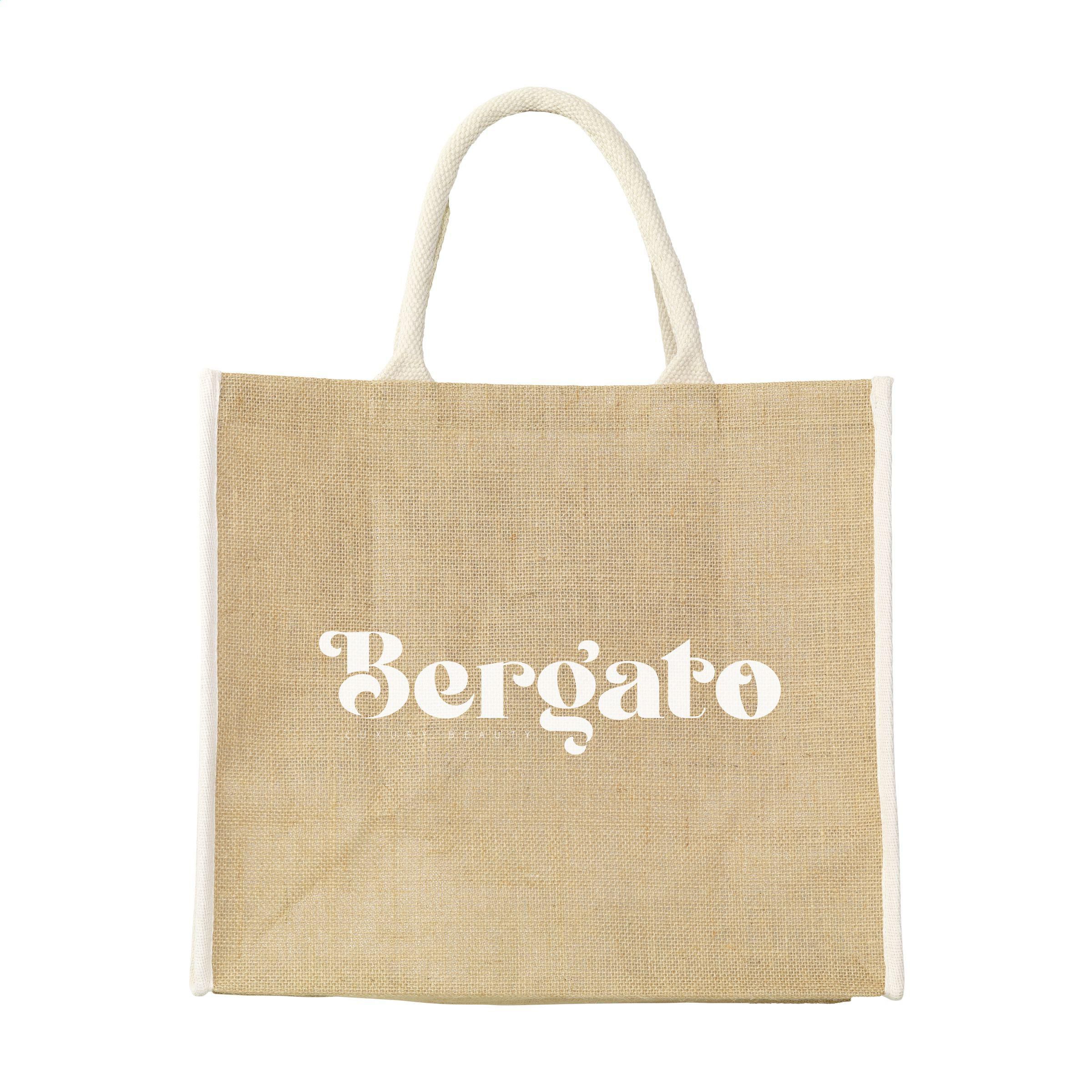 Vue 2 de Gerona Jute Shopper sac shopping