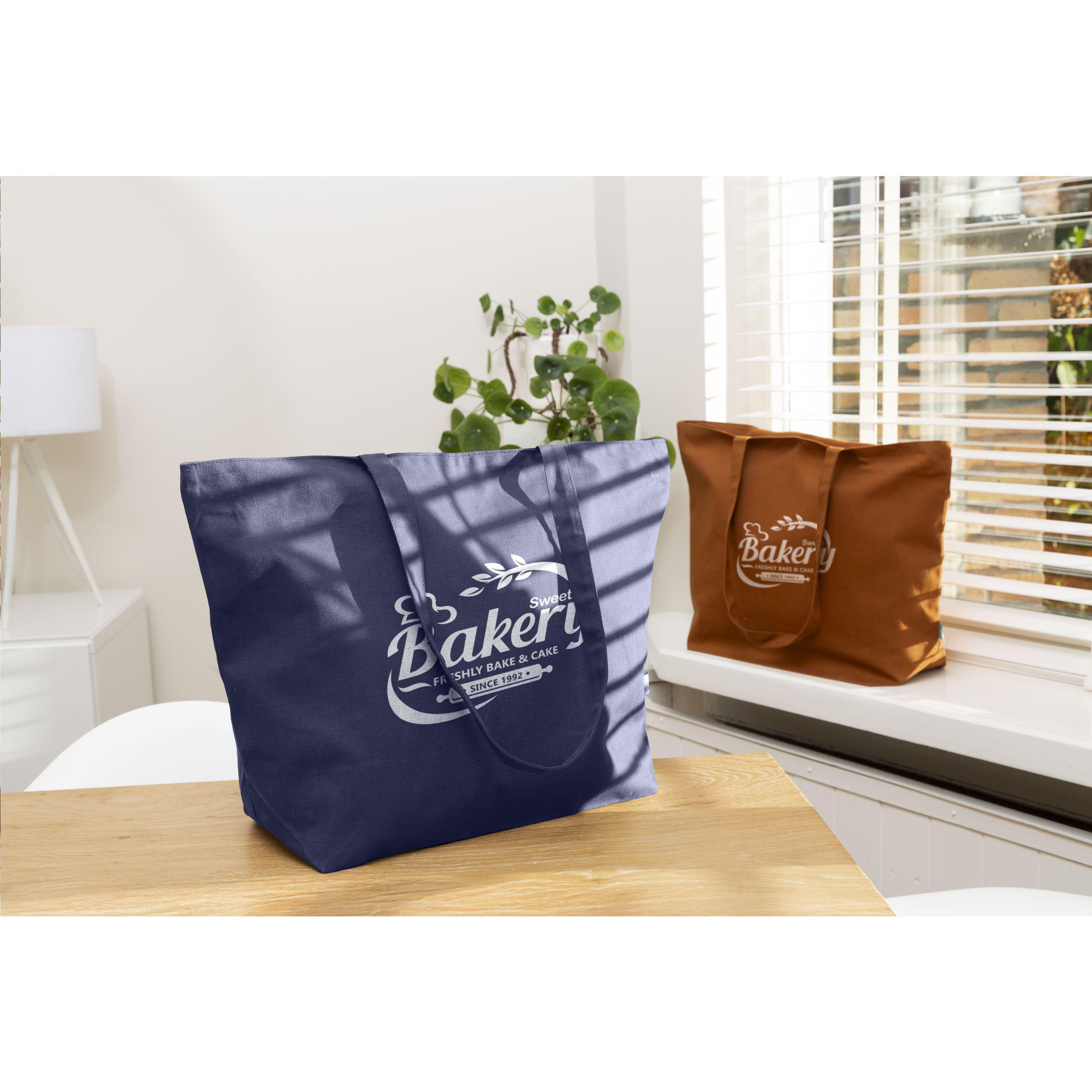Vue 6 de Organic Canvas Pro Shopper (320 g/m²) sac