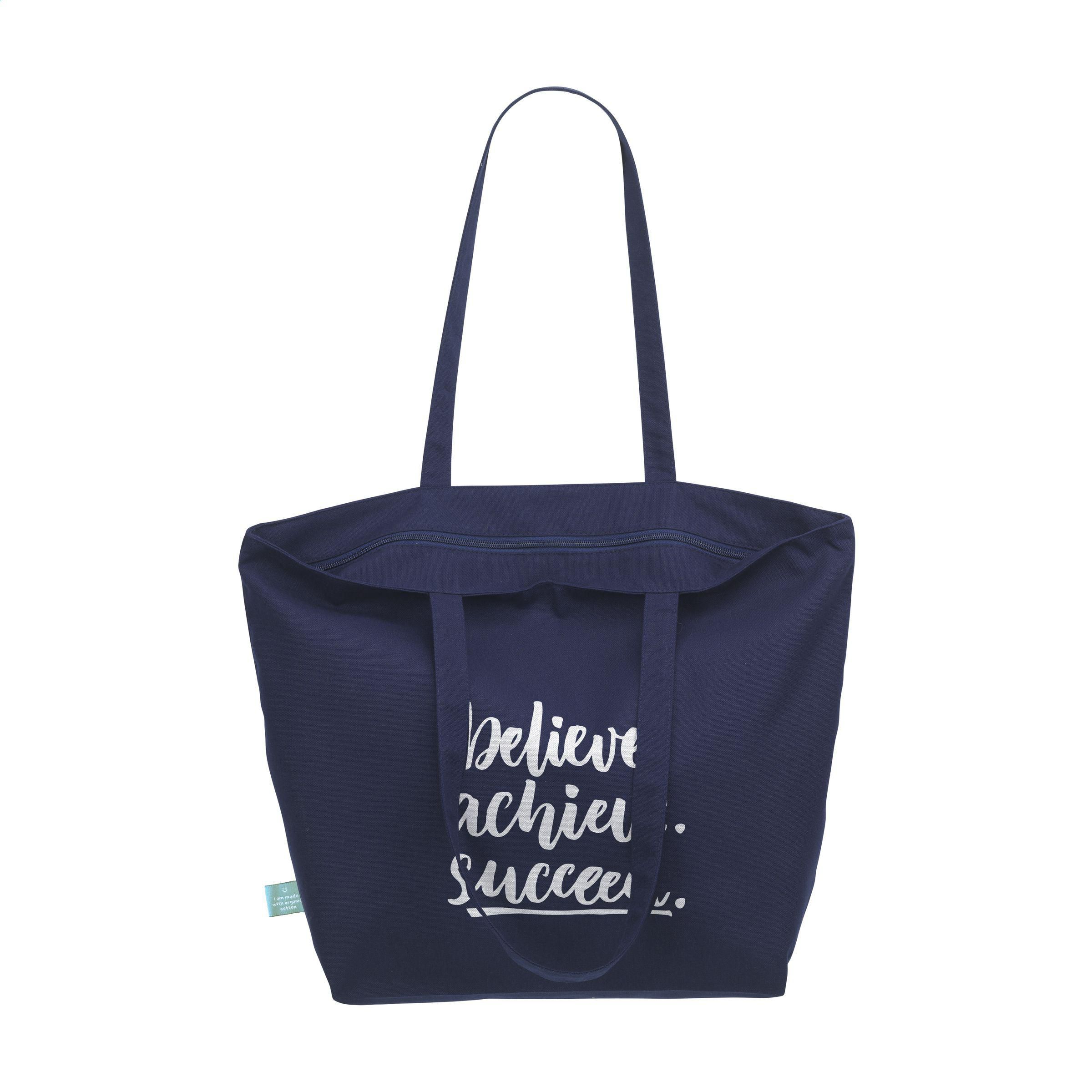 Vue 2 de Organic Canvas Pro Shopper (320 g/m²) sac