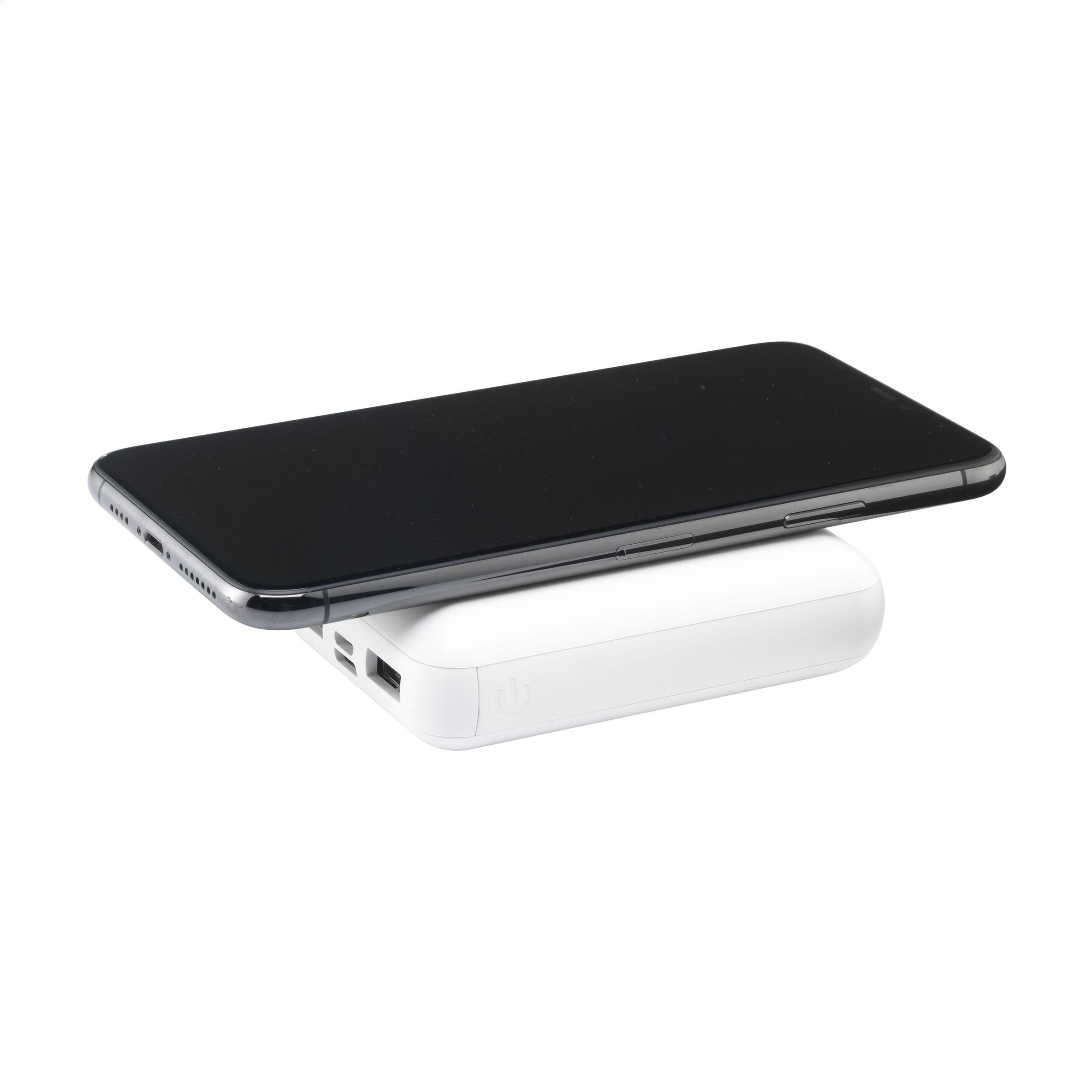 Vue 3 de PocketPower 10000 Wireless Powerbank chargeur sans fil